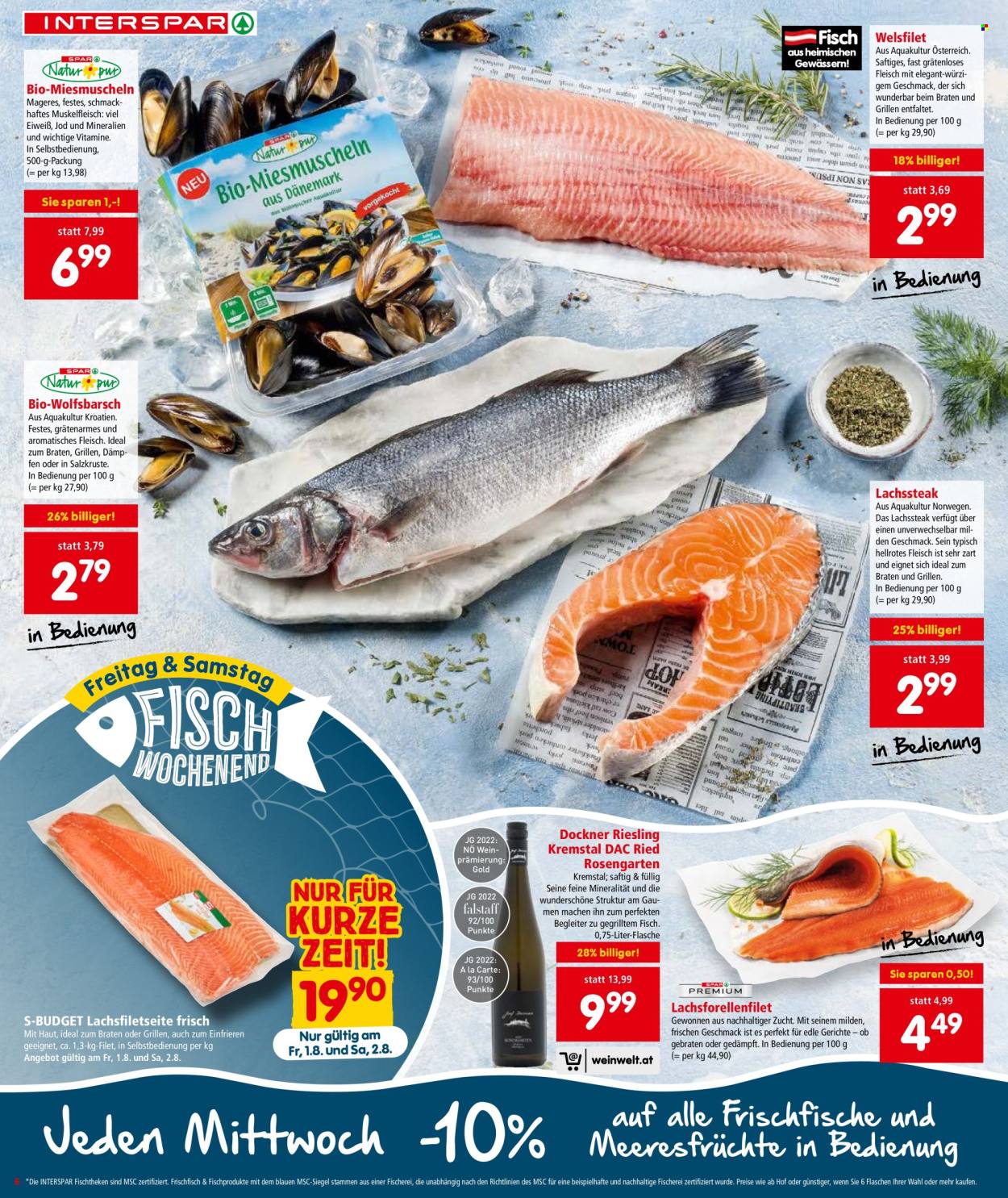 Angebote INTERSPAR - 31.7.2025 - 13.8.2025. Seite 6