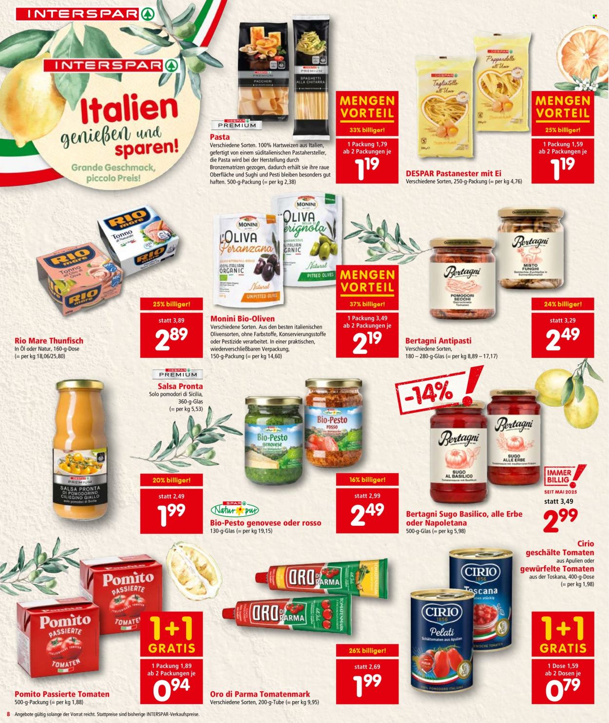 Angebote INTERSPAR - 31.7.2025 - 13.8.2025. Seite 8
