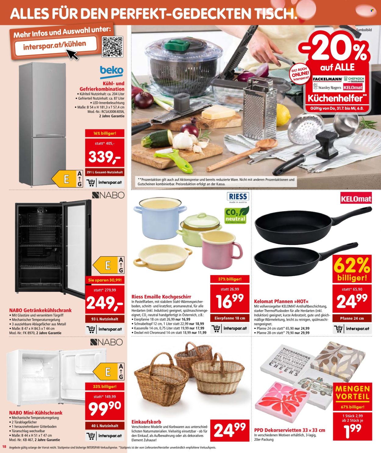Angebote INTERSPAR - 31.7.2025 - 13.8.2025. Seite 18