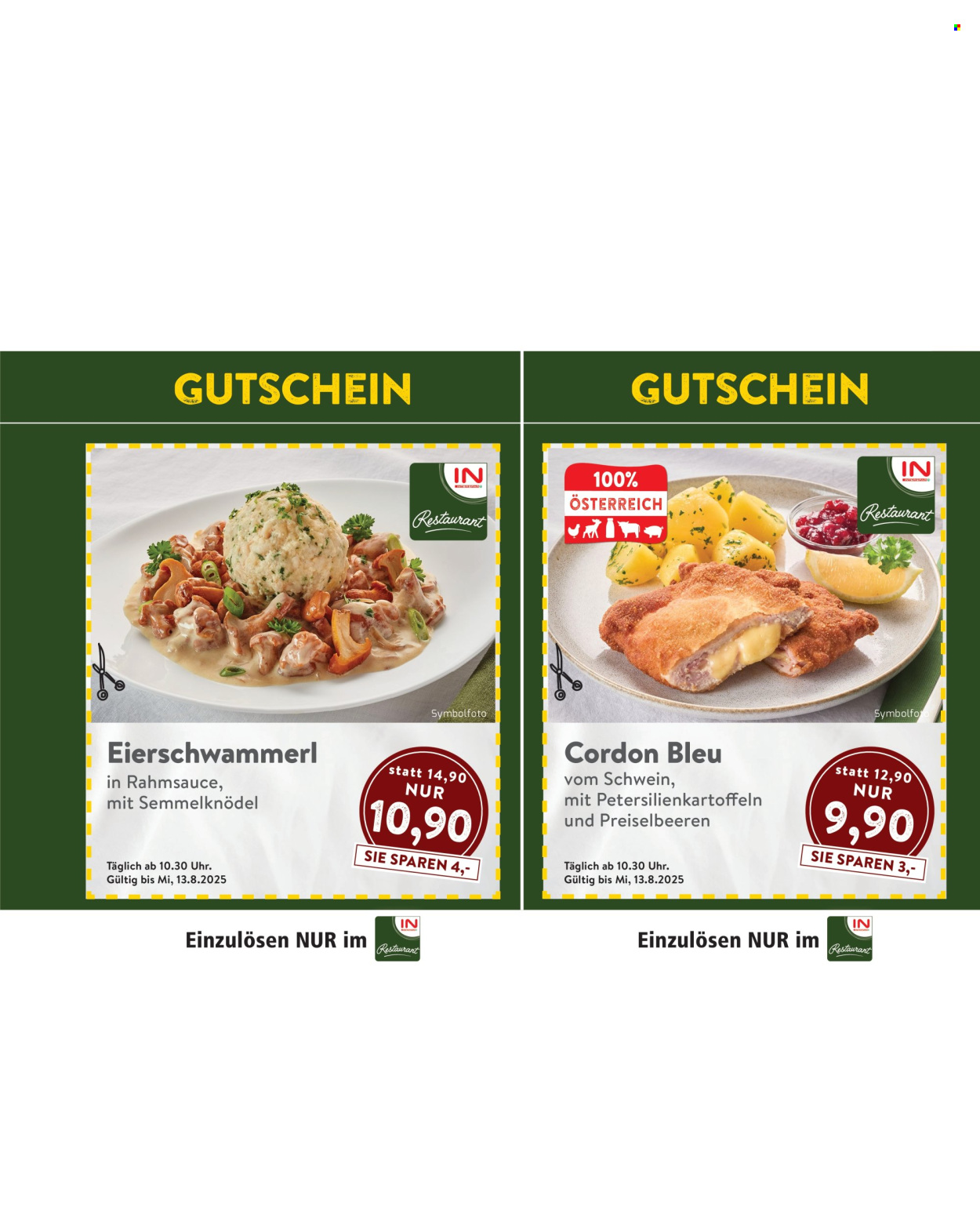 Angebote INTERSPAR - 31.7.2025 - 13.8.2025. Seite 15