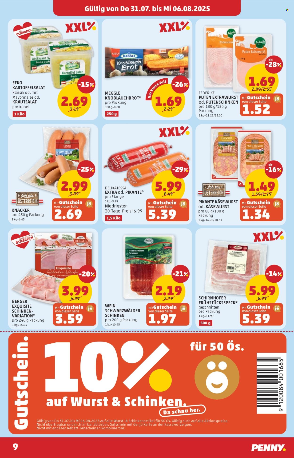 Angebote Penny - 31.7.2025 - 6.8.2025. Seite 9