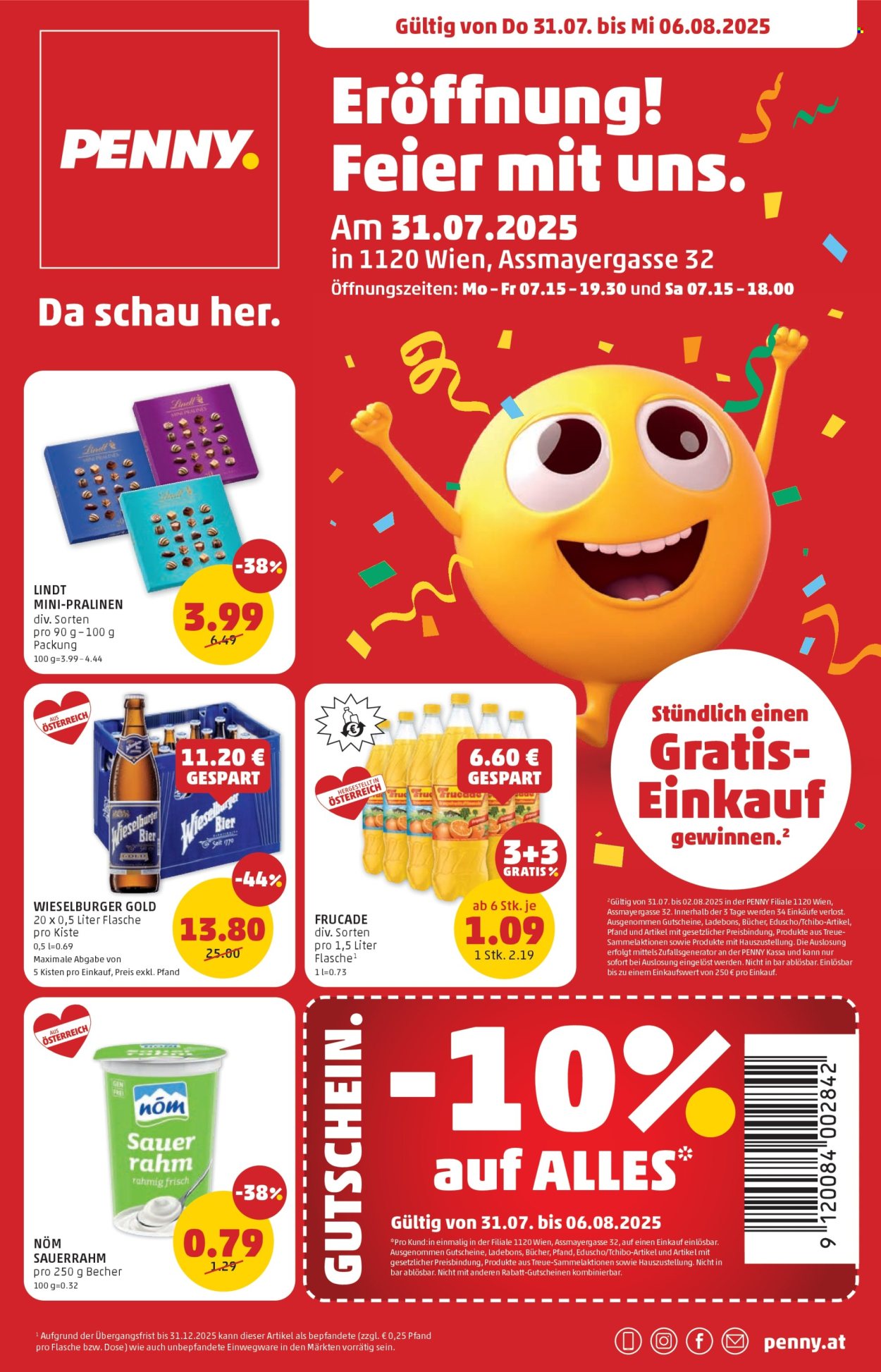 Angebote Penny - 31.7.2025 - 6.8.2025. Seite 1