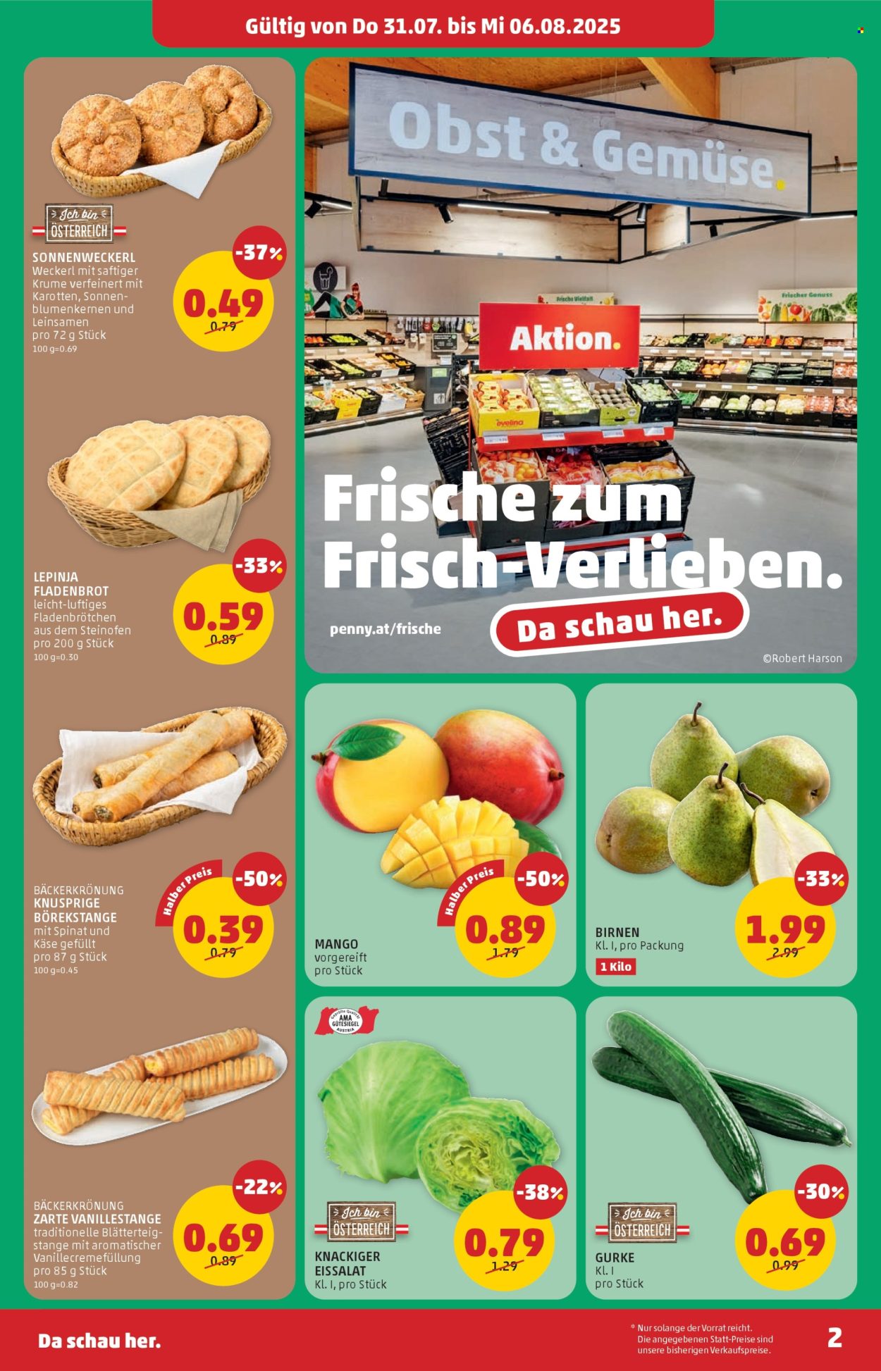 Angebote Penny - 31.7.2025 - 6.8.2025. Seite 2