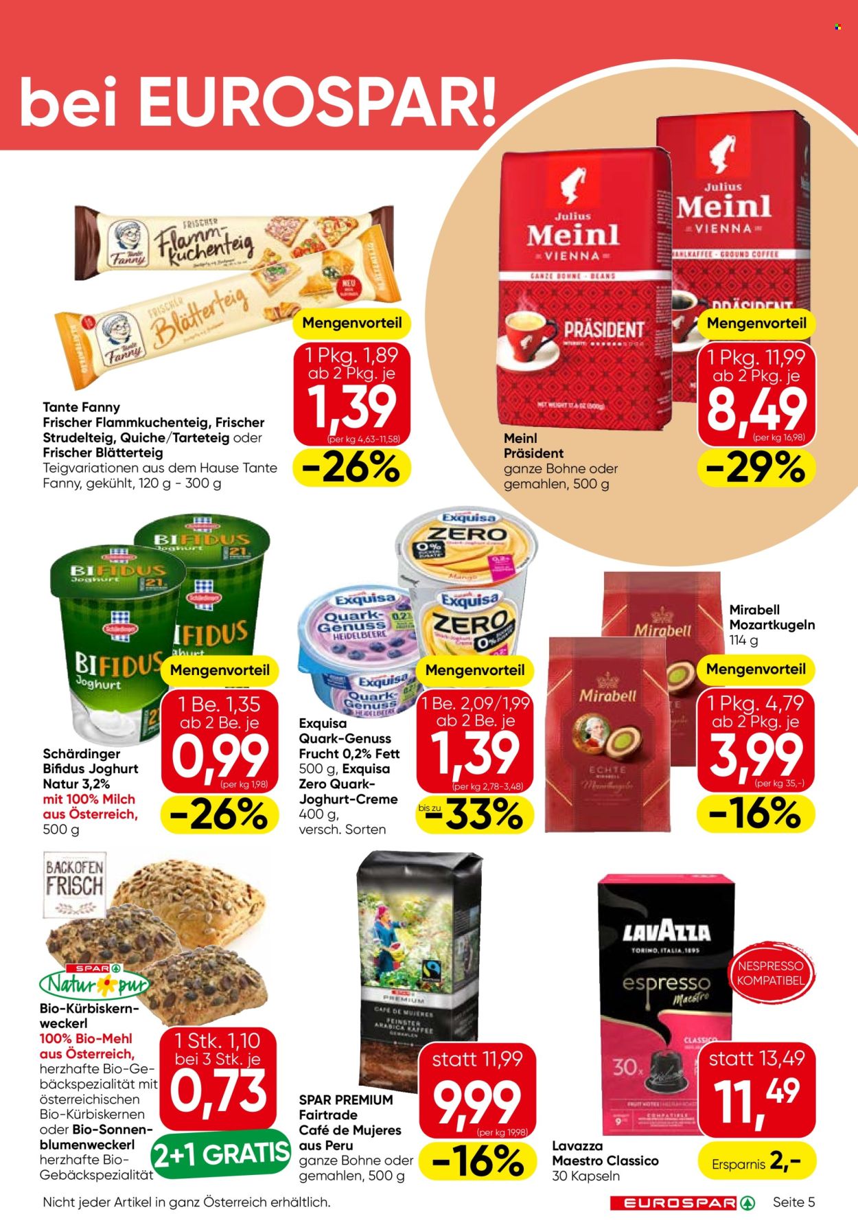 Angebote SPAR - 31.7.2025 - 13.8.2025. Seite 5