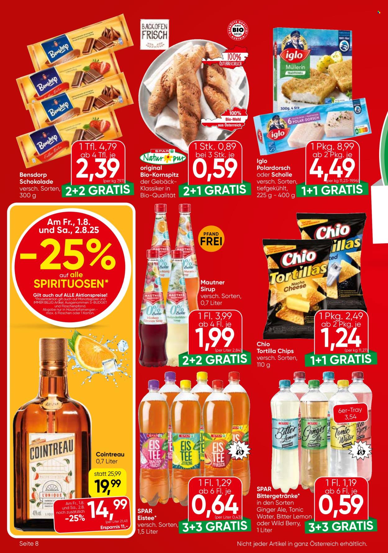 Angebote SPAR - 31.7.2025 - 13.8.2025. Seite 8
