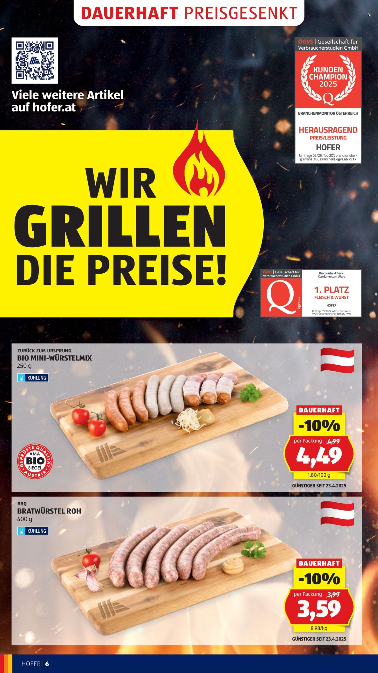 Angebote Hofer - 1.8.2025 - 7.8.2025. Seite 8