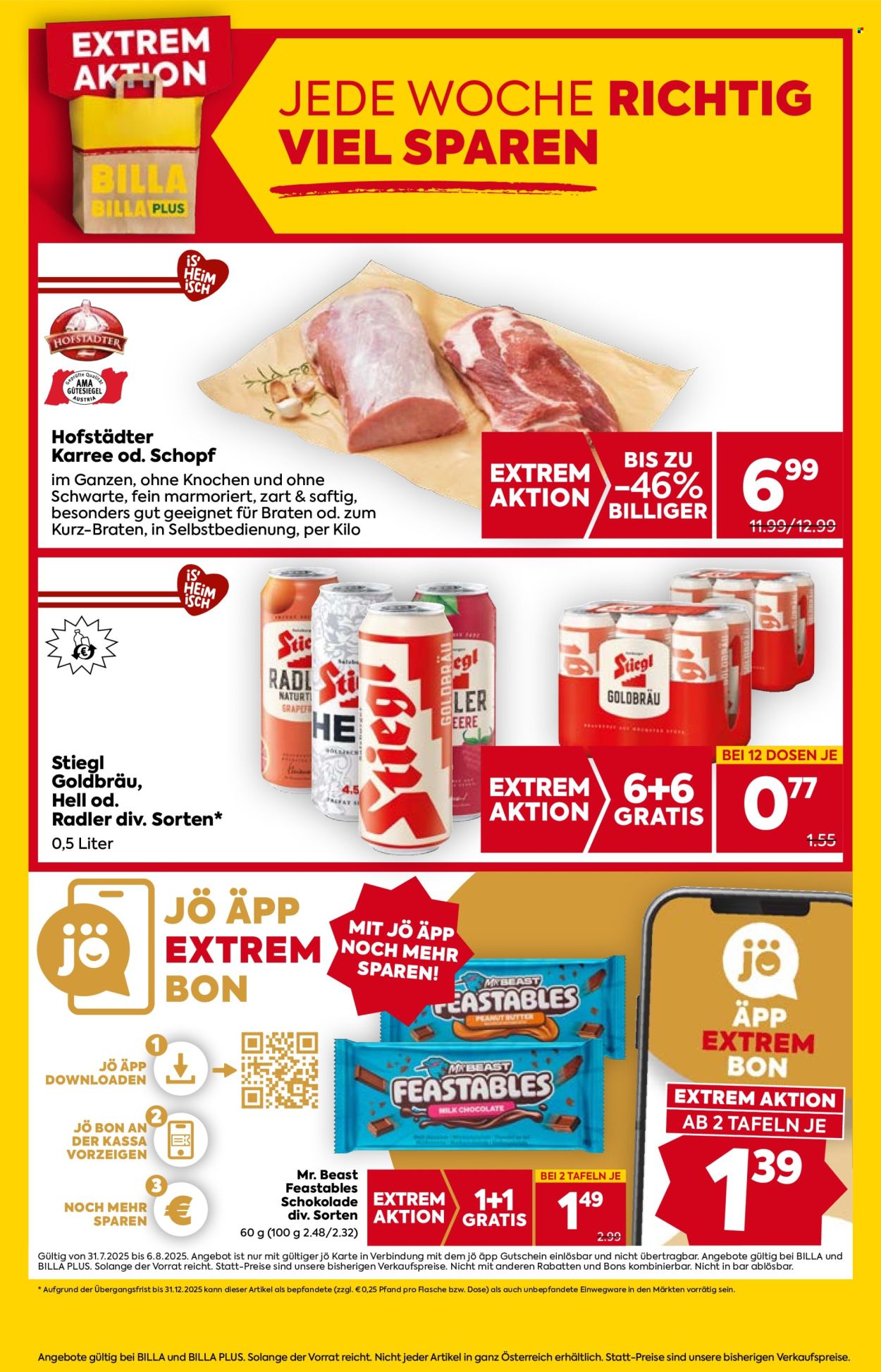 Angebote Billa - 31.7.2025 - 6.8.2025. Seite 2