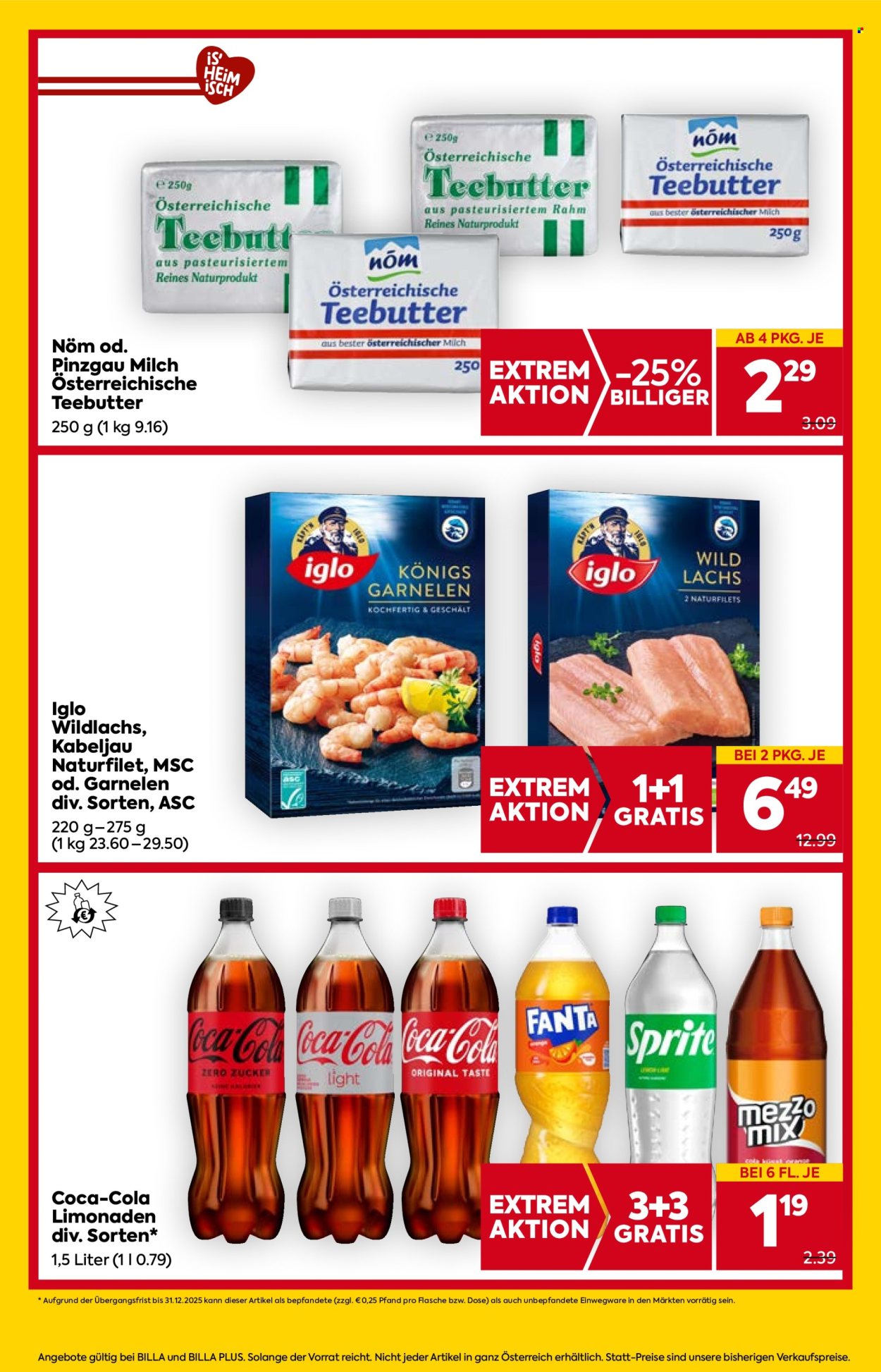 Angebote Billa - 31.7.2025 - 6.8.2025. Seite 3