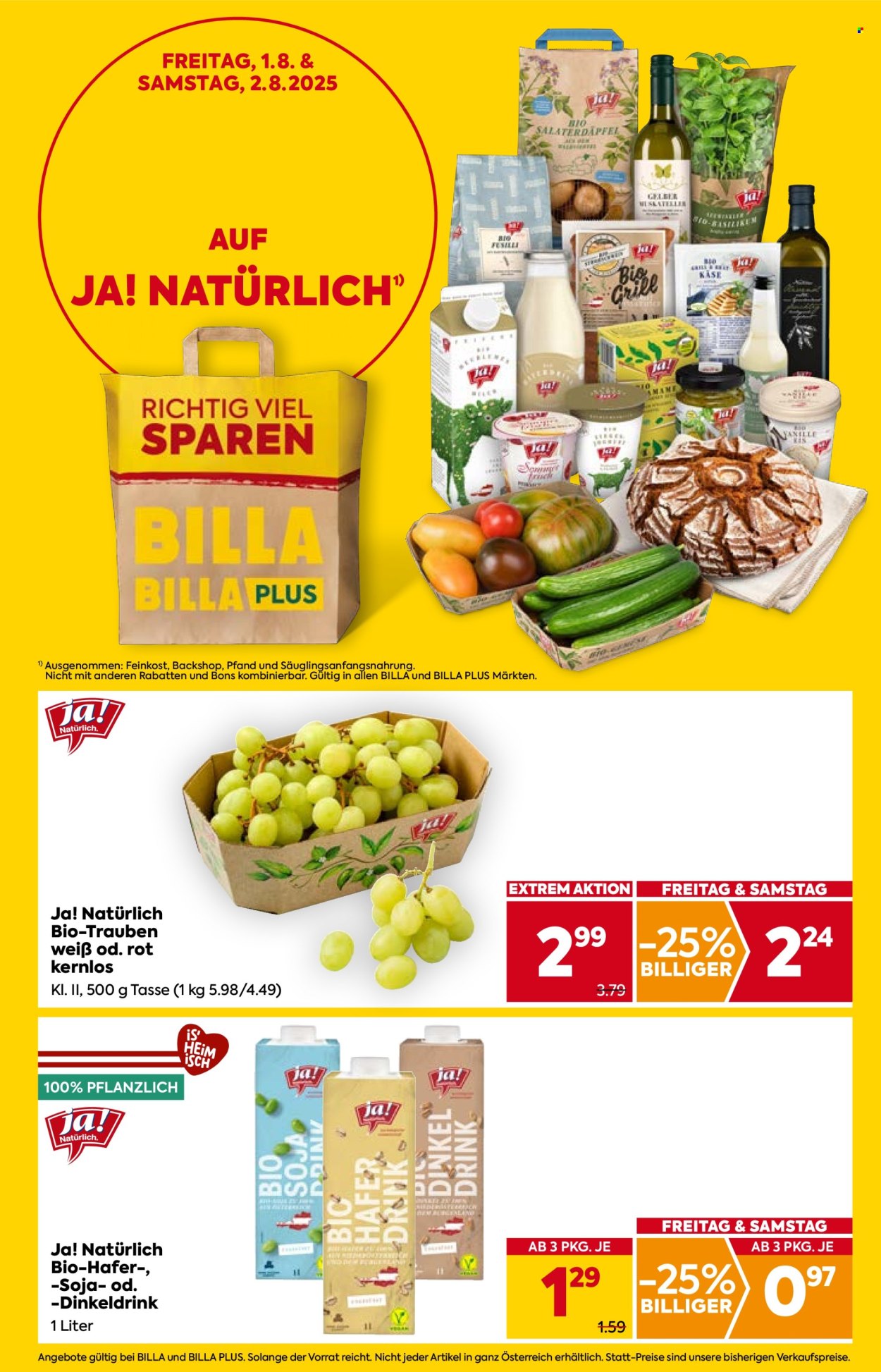 Angebote Billa - 31.7.2025 - 6.8.2025. Seite 4