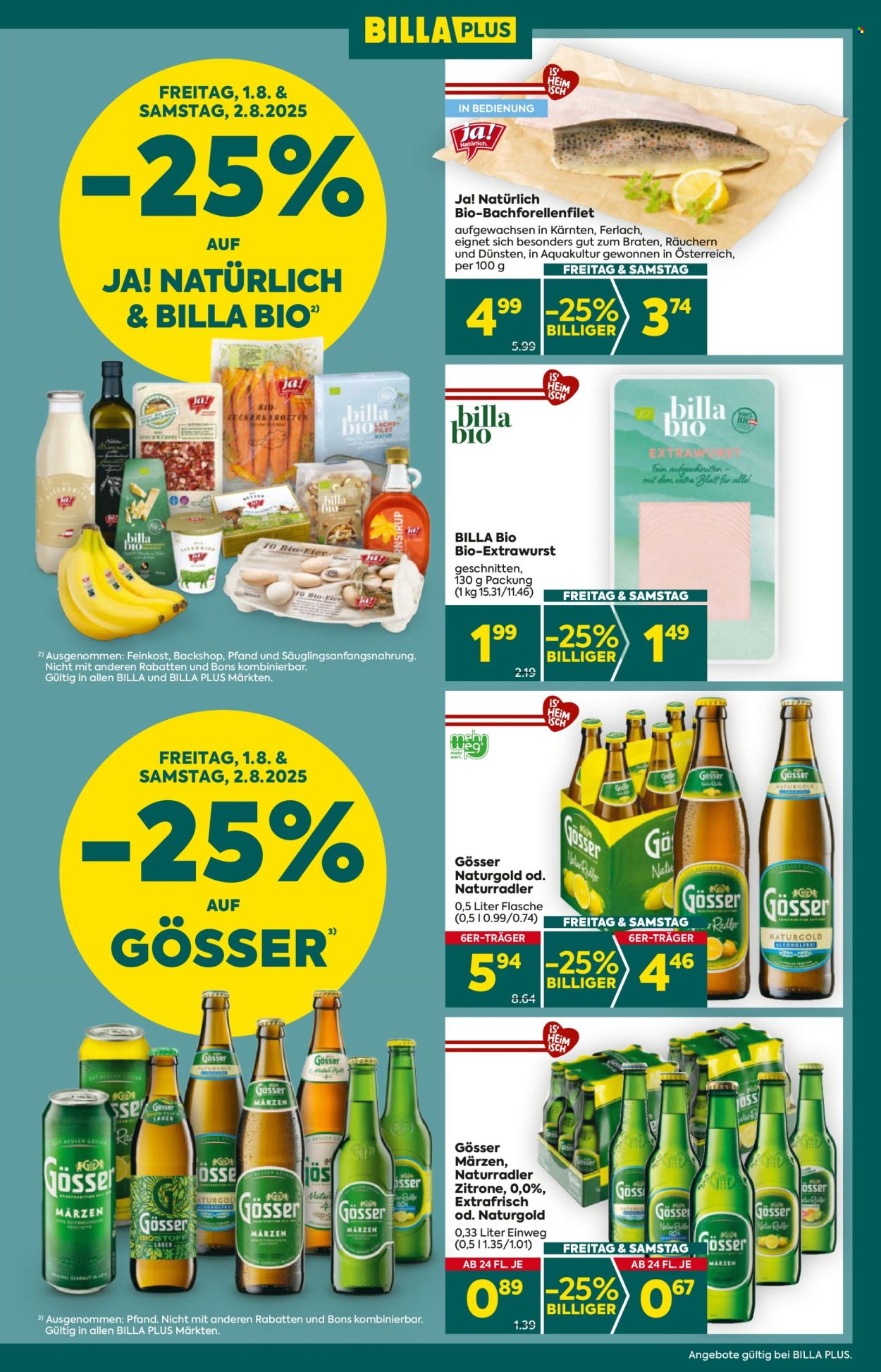Angebote Billa Plus - 31.7.2025 - 6.8.2025. Seite 3