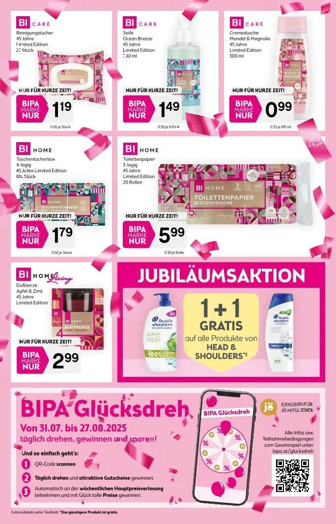 Angebote Bipa - 31.7.2025 - 13.8.2025. Seite 2