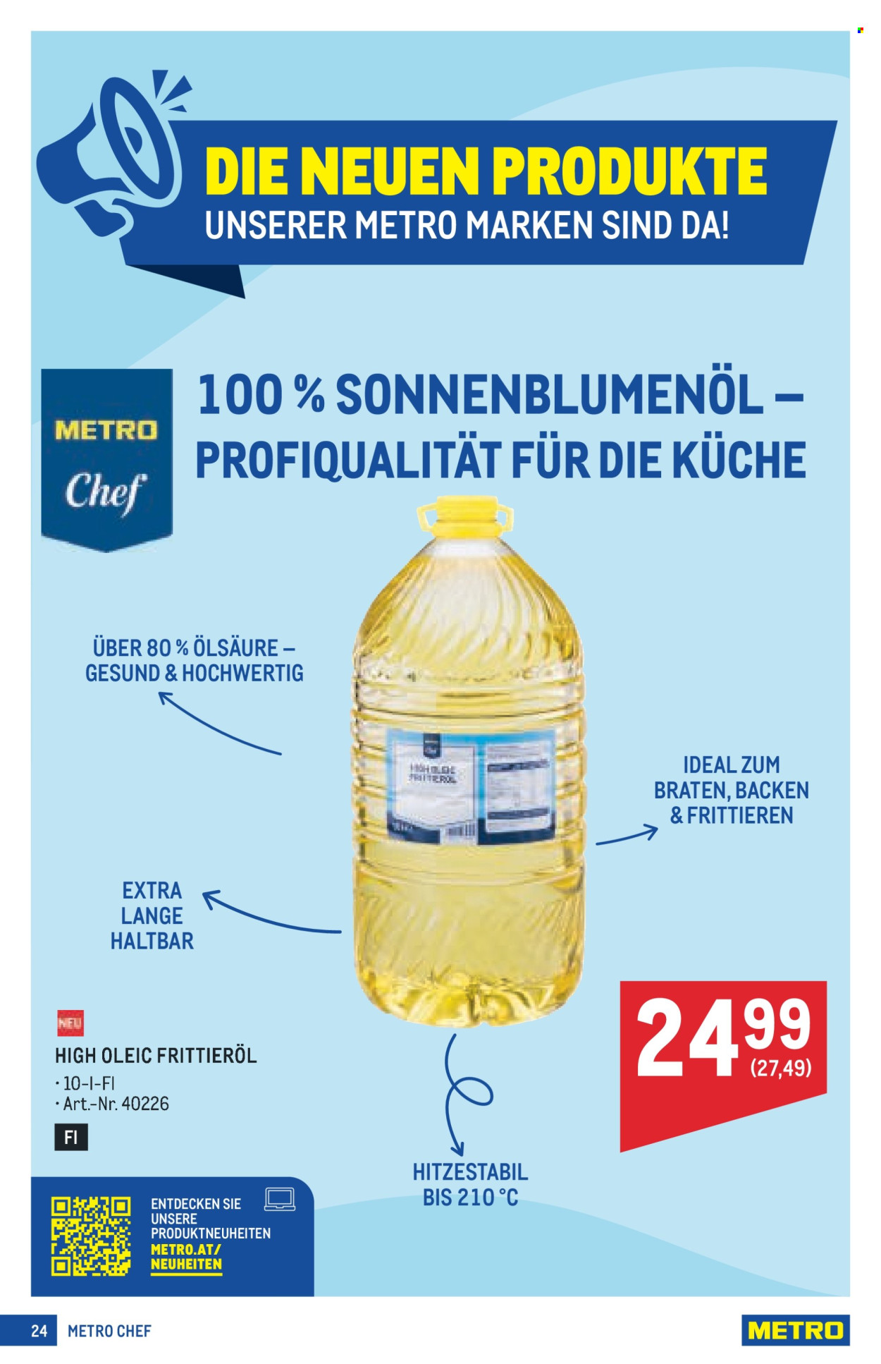 Angebote Metro - 7.8.2025 - 20.8.2025. Seite 24