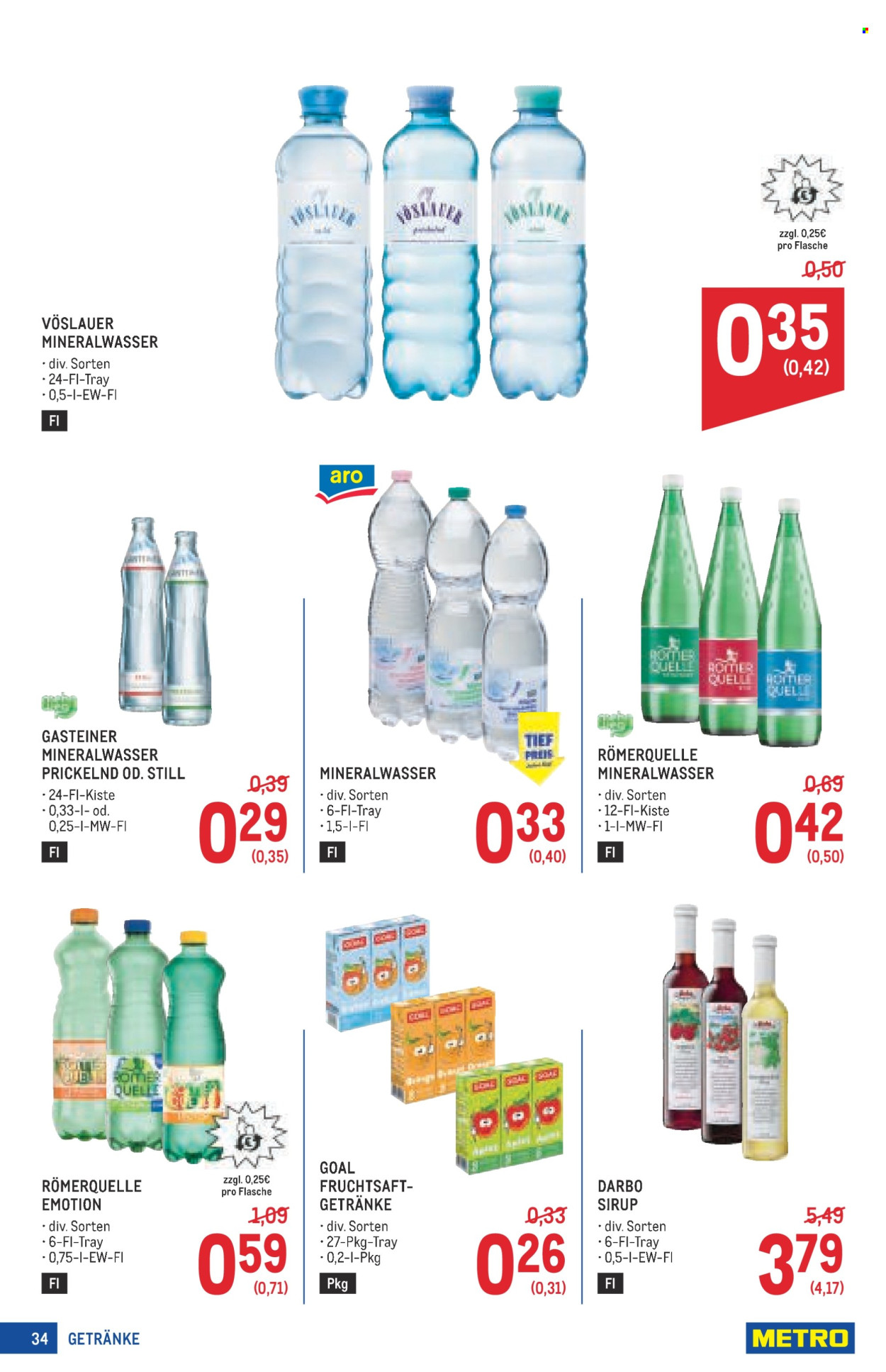 Angebote Metro - 7.8.2025 - 20.8.2025. Seite 34