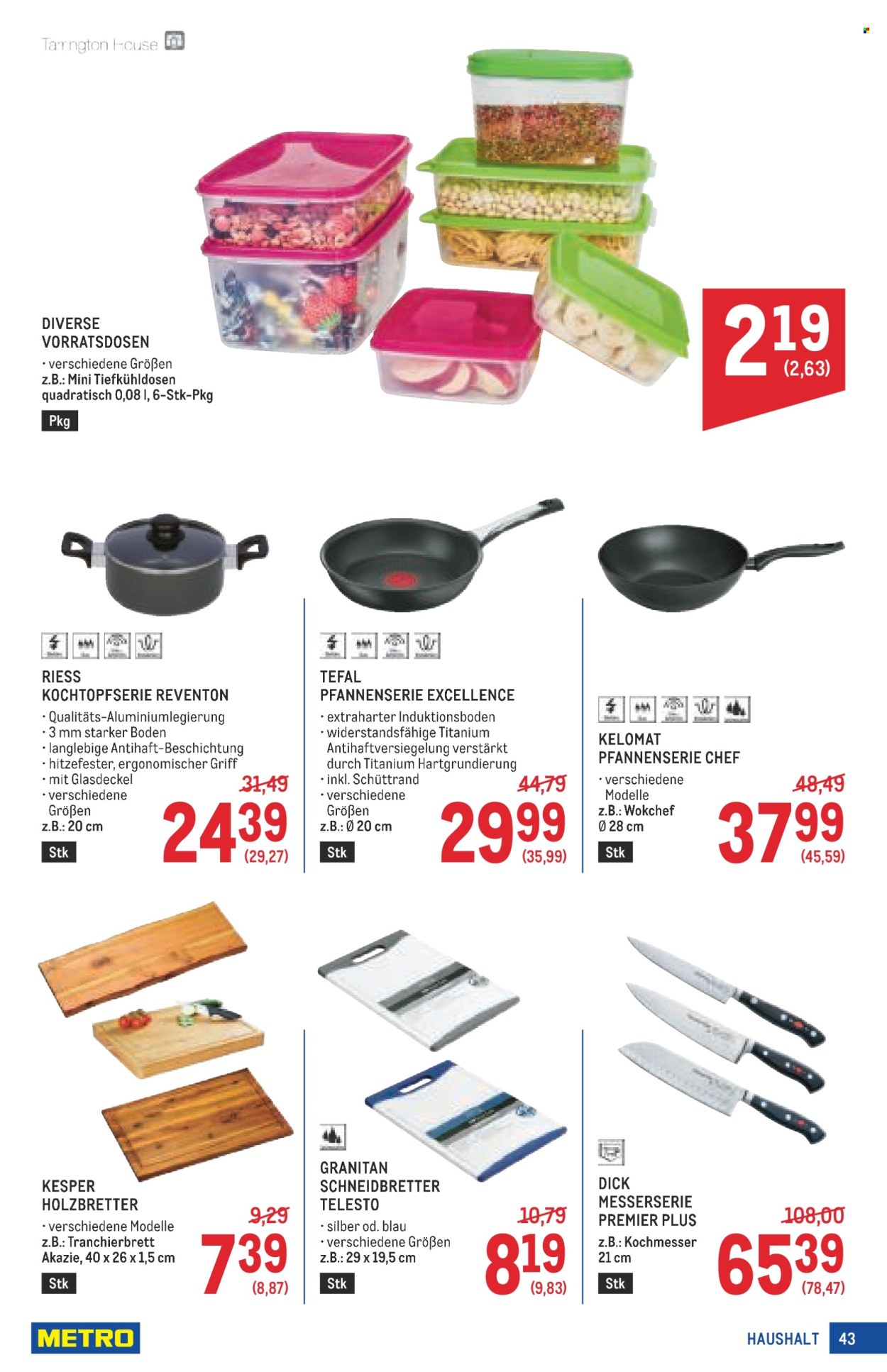 Angebote Metro - 7.8.2025 - 20.8.2025. Seite 43
