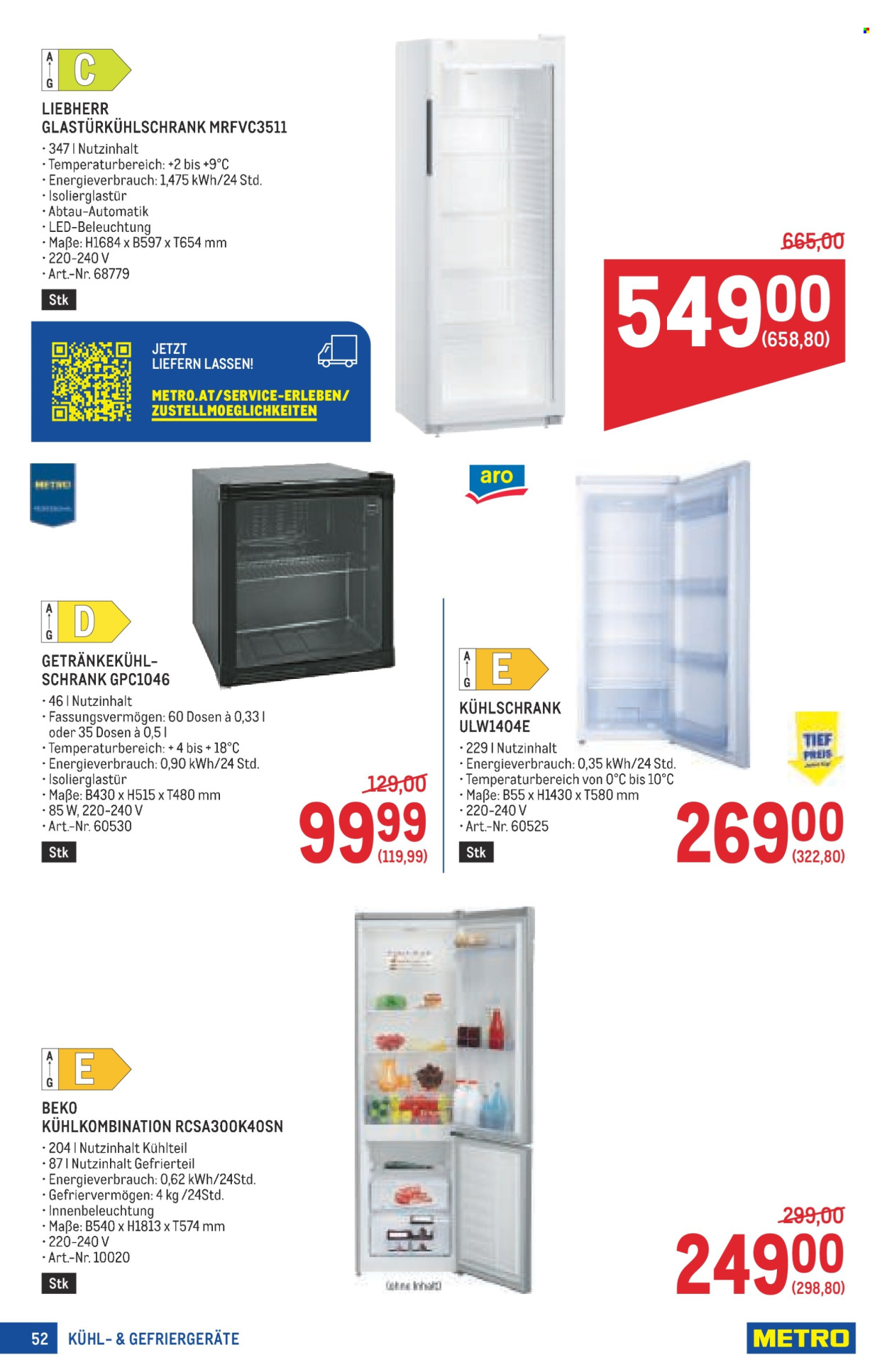 Angebote Metro - 7.8.2025 - 20.8.2025. Seite 52