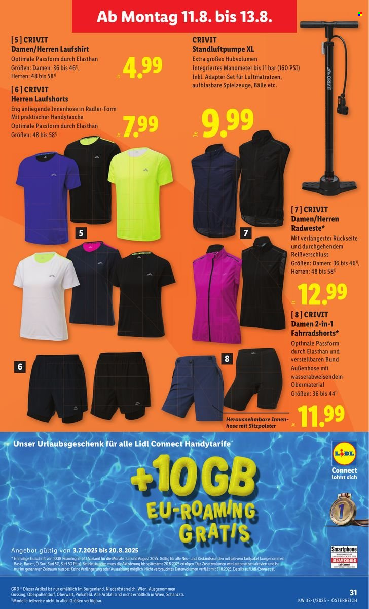 Angebote Lidl - 7.8.2025 - 13.8.2025. Seite 35