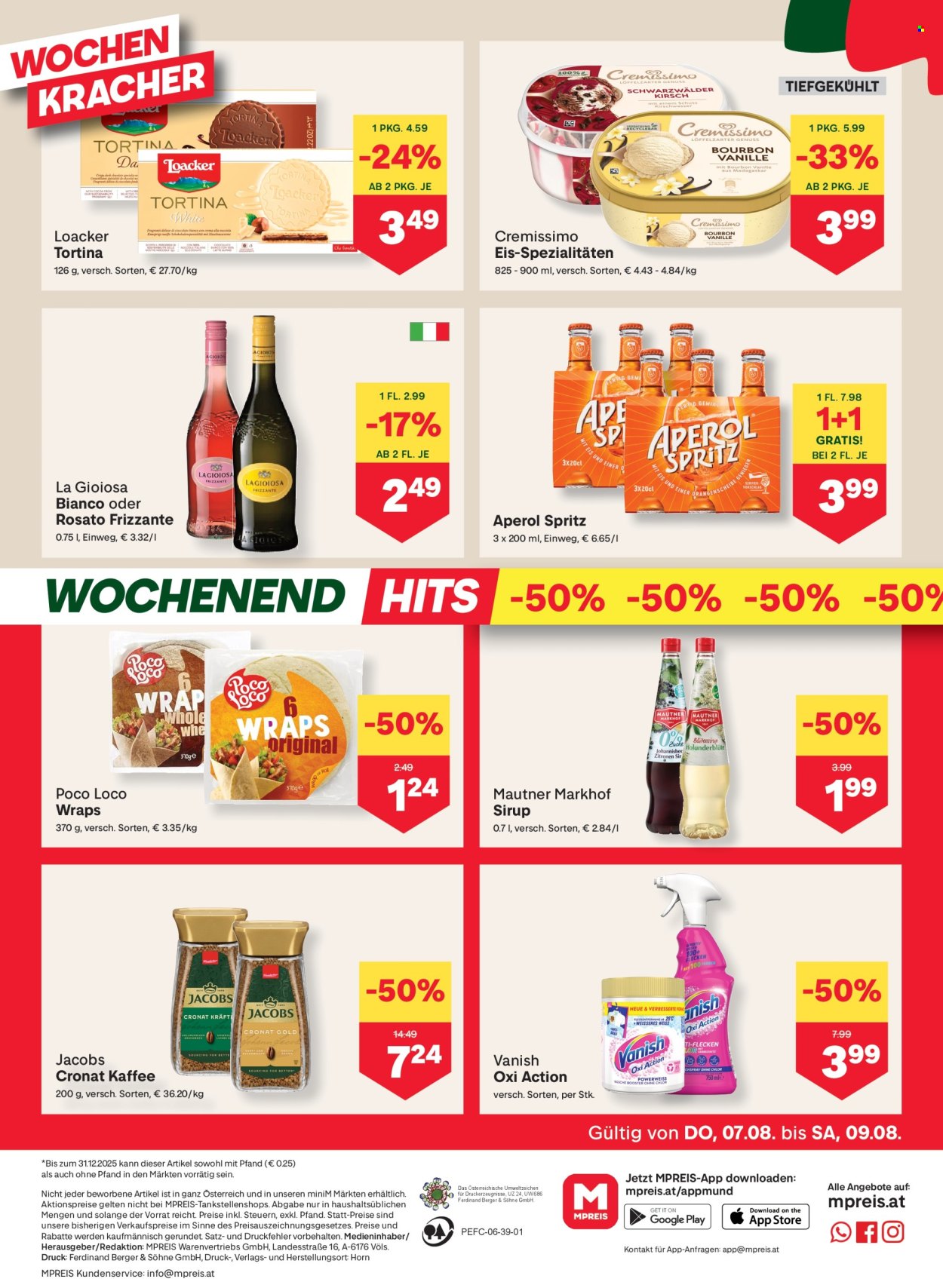 Angebote MPREIS - 7.8.2025 - 13.8.2025. Seite 12