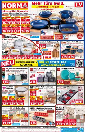 Angebote Norma - 11.8.2025 - 16.8.2025.