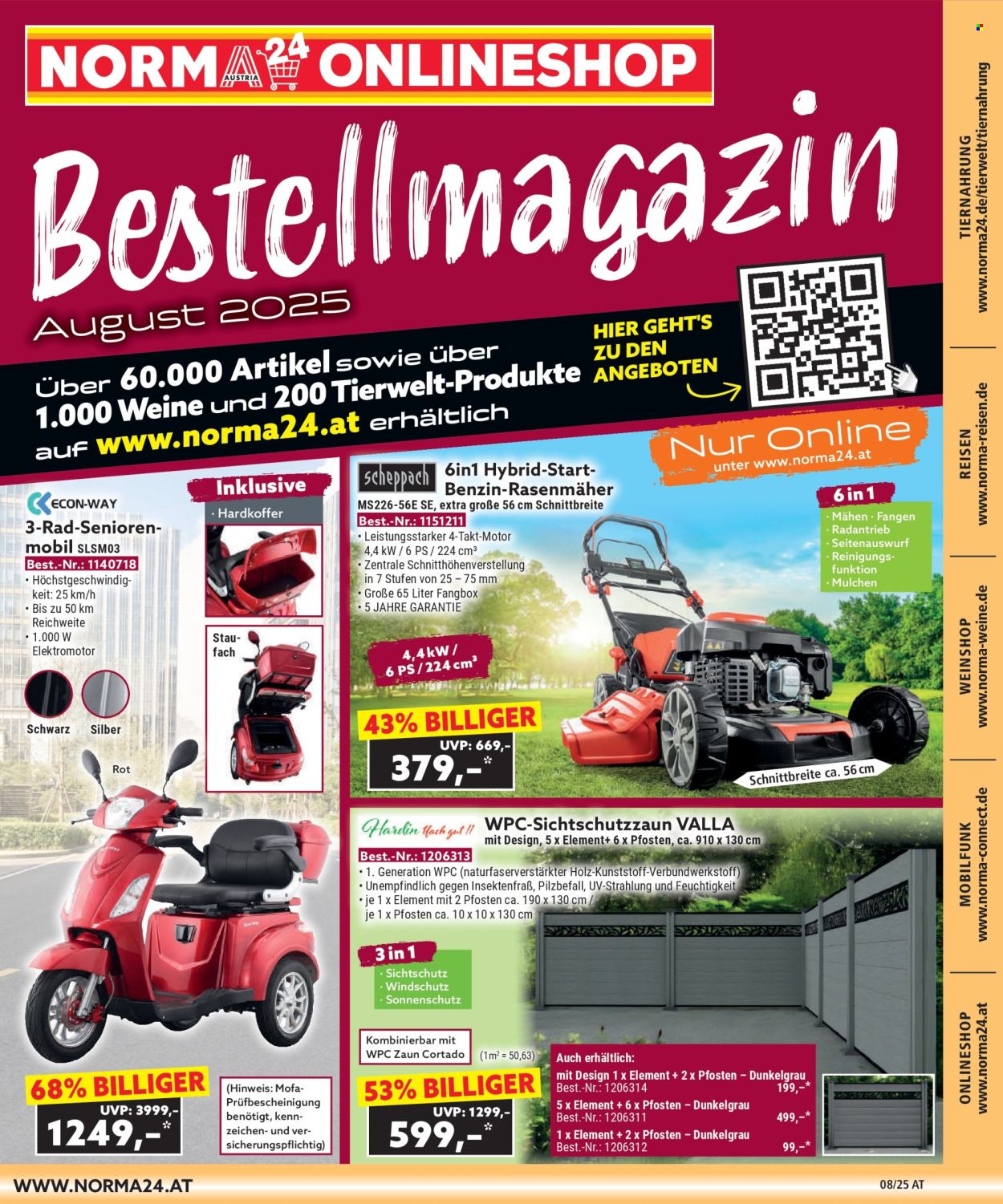 Angebote Norma - 1.8.2025 - 31.8.2025. Seite 1