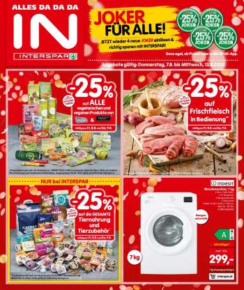 Angebote INTERSPAR - 7.8.2025 - 13.8.2025.