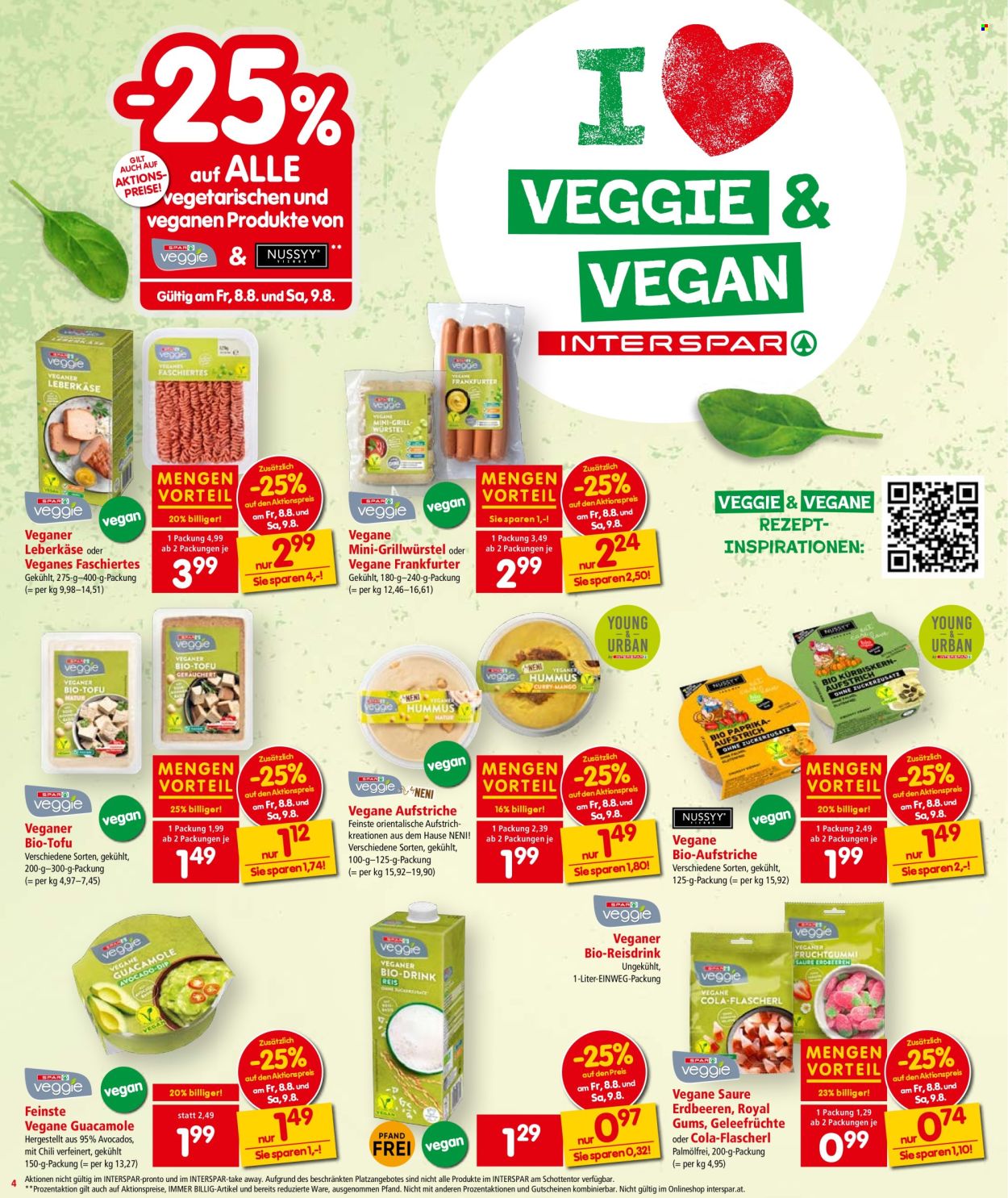 Angebote INTERSPAR - 7.8.2025 - 13.8.2025. Seite 4