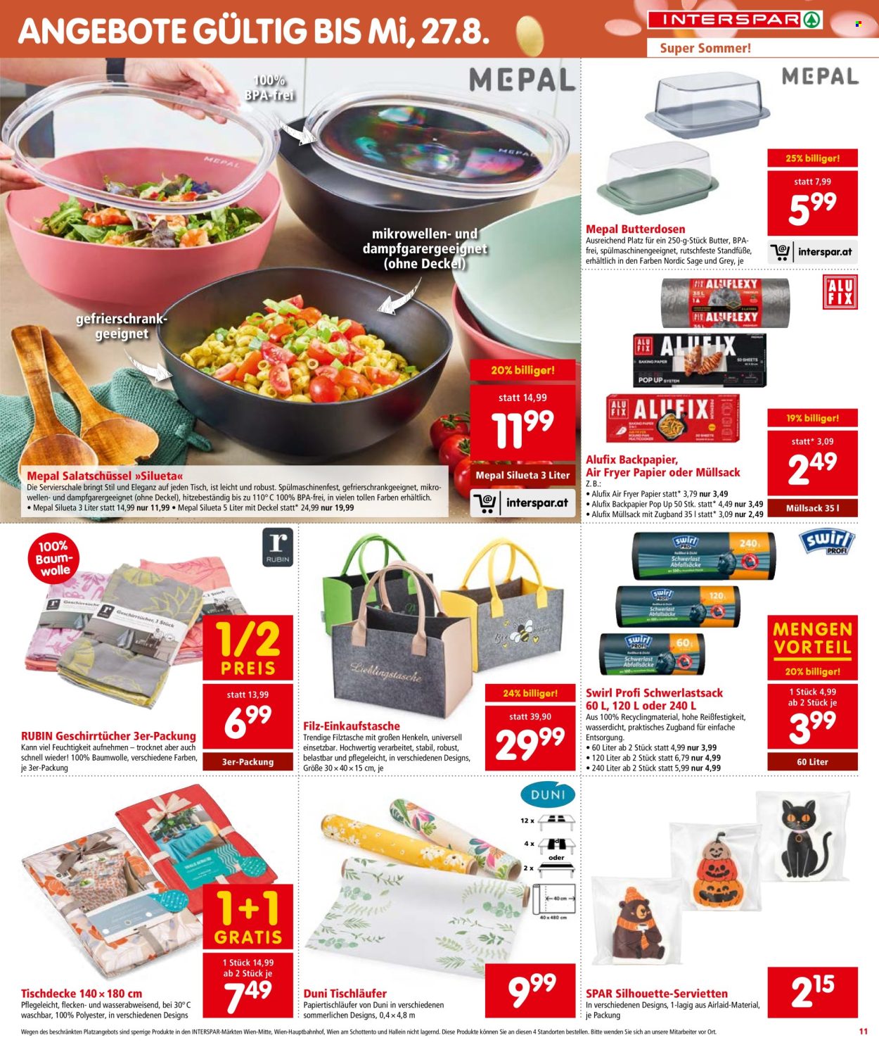 Angebote INTERSPAR - 7.8.2025 - 13.8.2025. Seite 11