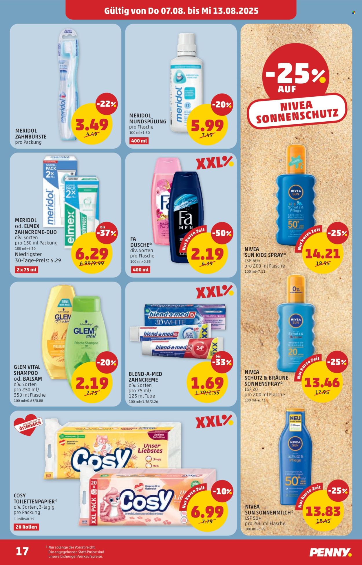 Angebote Penny - 7.8.2025 - 13.8.2025. Seite 17