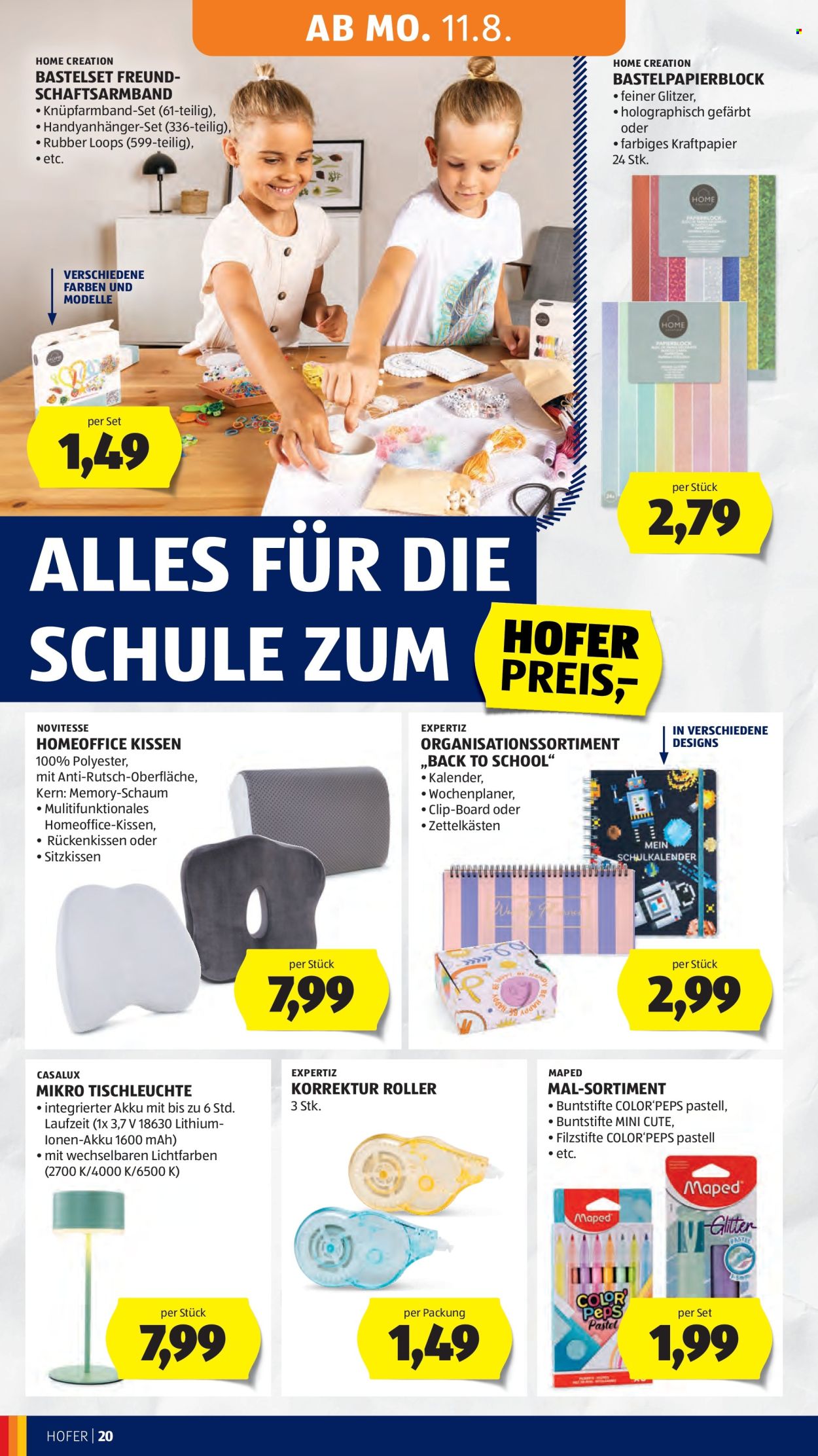 Angebote Hofer - 8.8.2025 - 14.8.2025. Seite 24