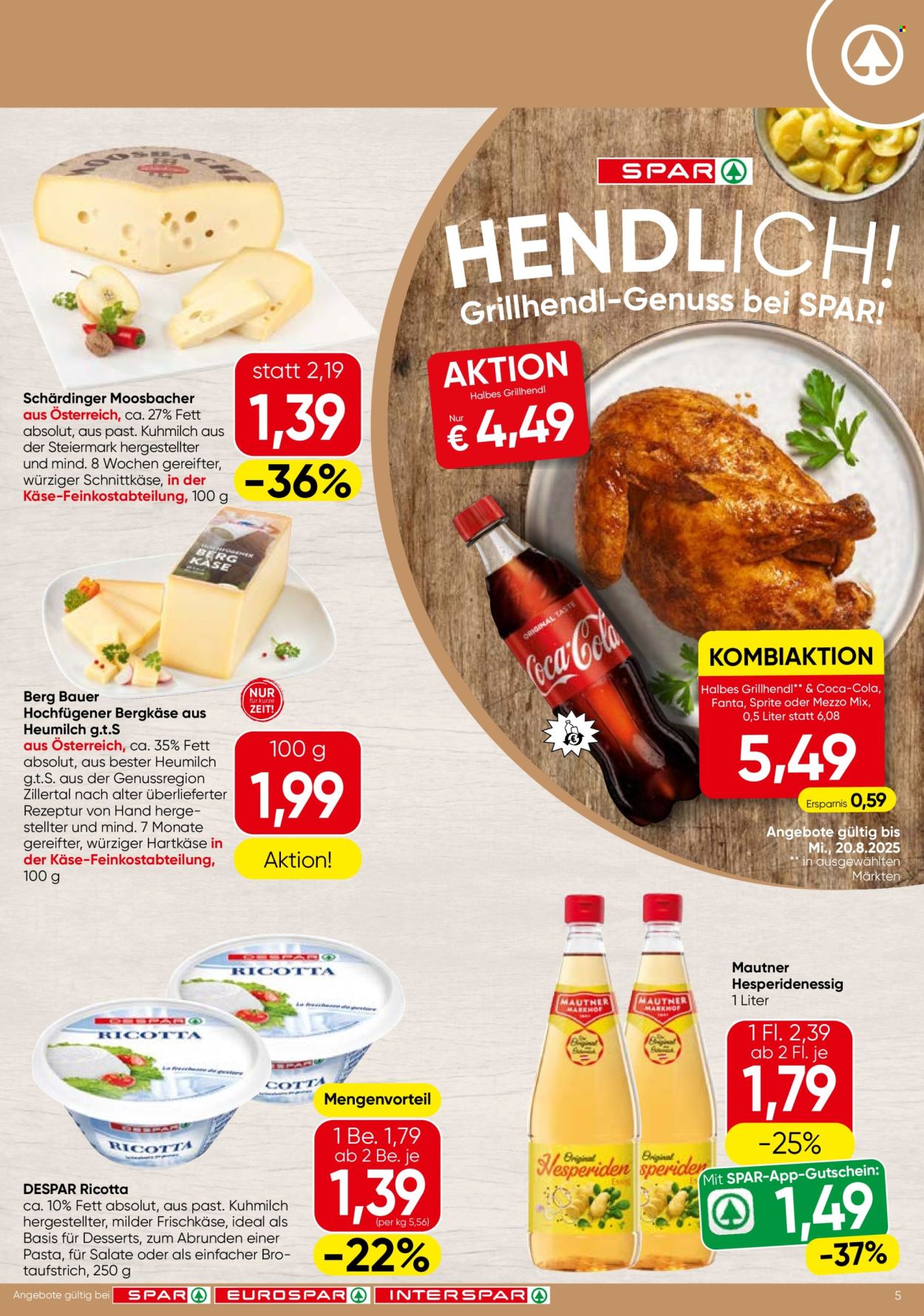 Angebote SPAR - 7.8.2025 - 13.8.2025. Seite 5