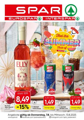 Angebote SPAR - 7.8.2025 - 13.8.2025.