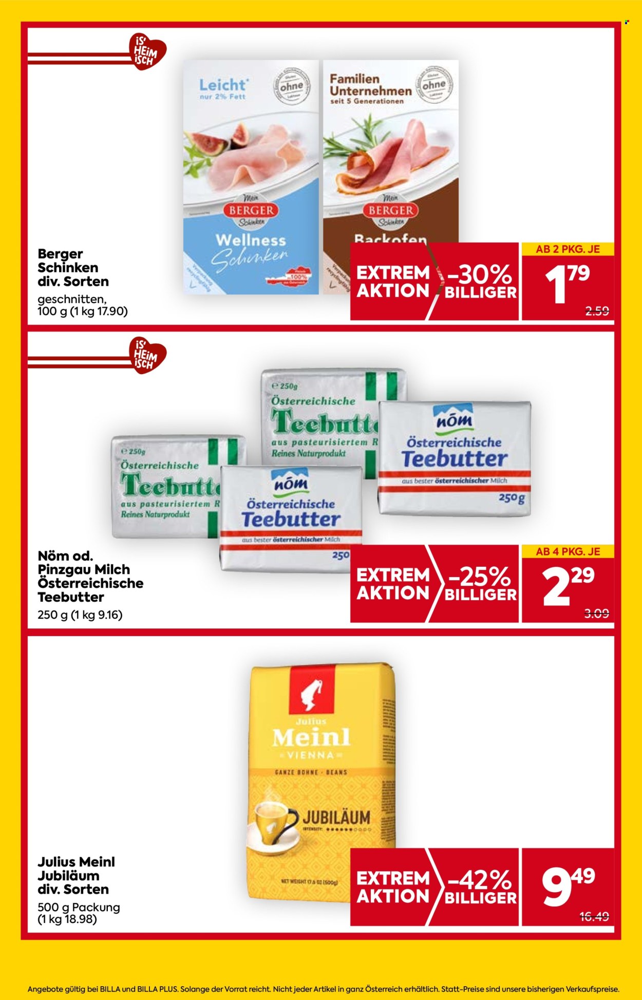 Angebote Billa - 7.8.2025 - 13.8.2025. Seite 3
