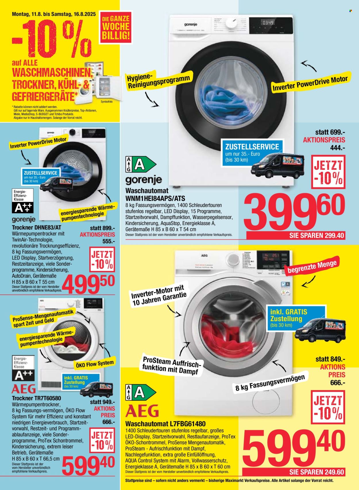 Angebote Maximarkt - 11.8.2025 - 16.8.2025. Seite 18