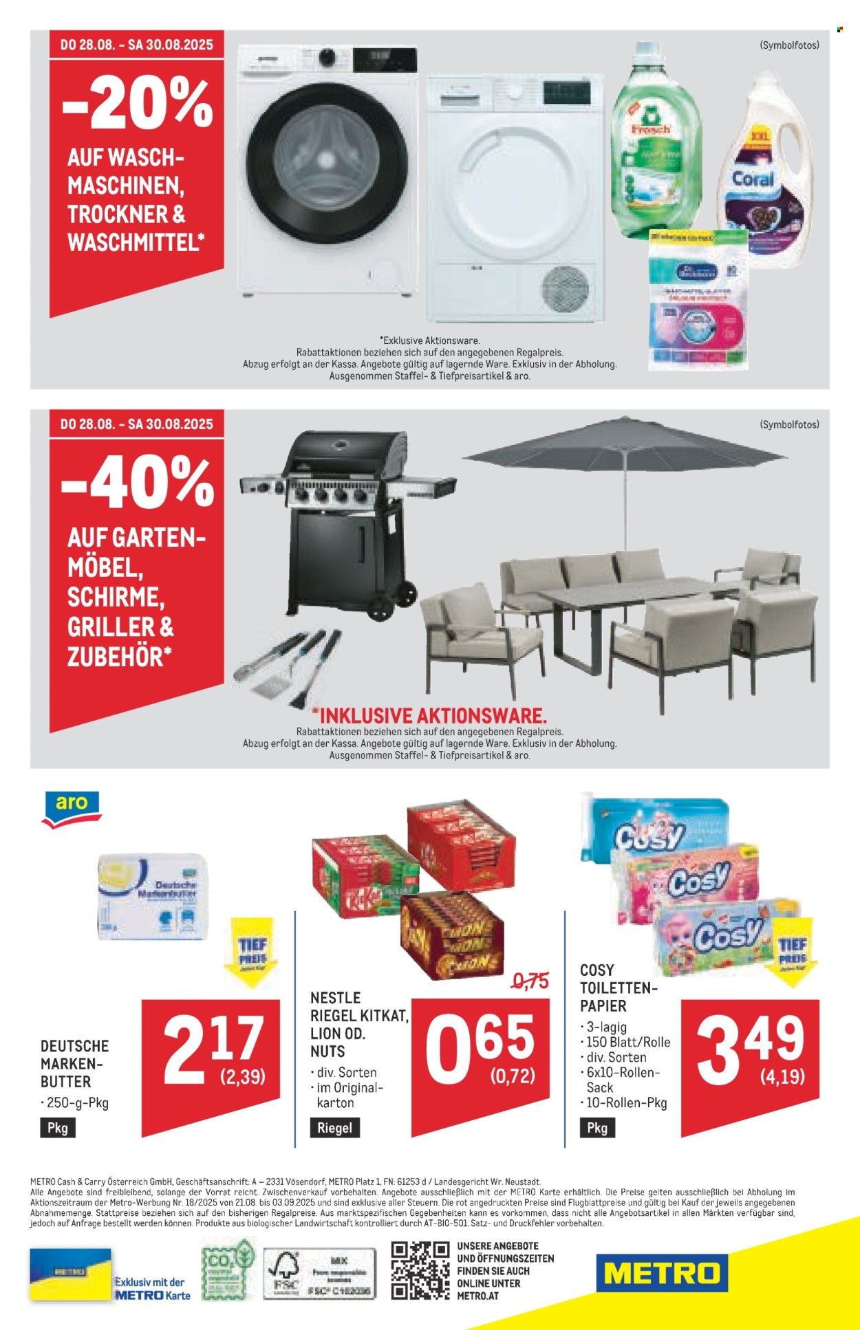 Angebote Metro - 21.8.2025 - 3.9.2025. Seite 64