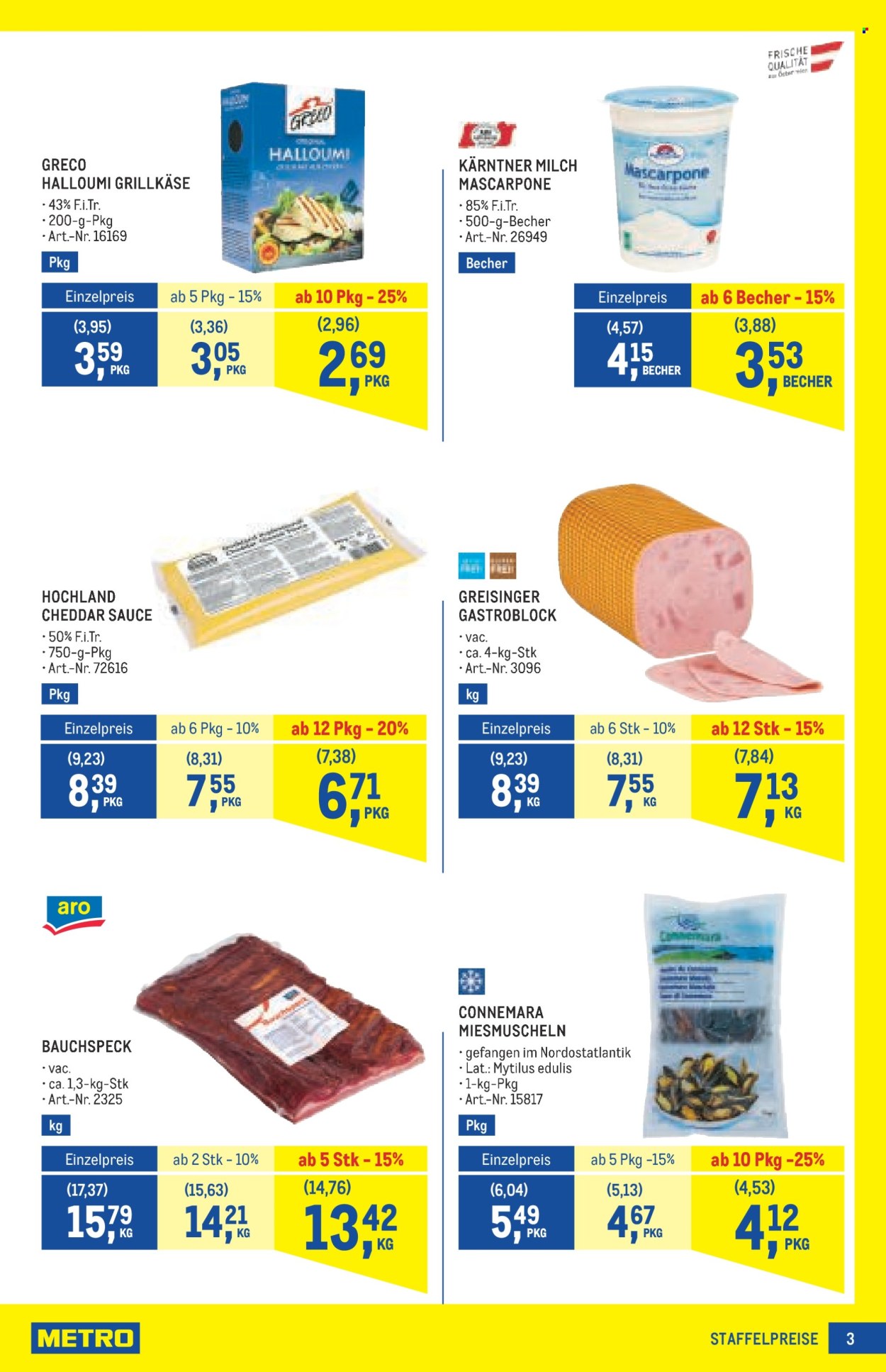 Angebote Metro - 21.8.2025 - 3.9.2025. Seite 3