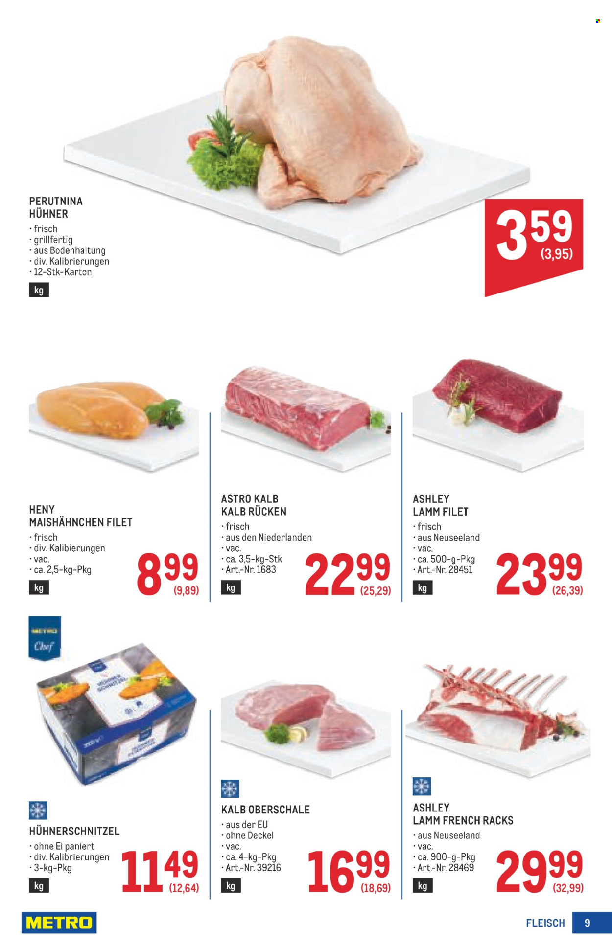Angebote Metro - 21.8.2025 - 3.9.2025. Seite 9