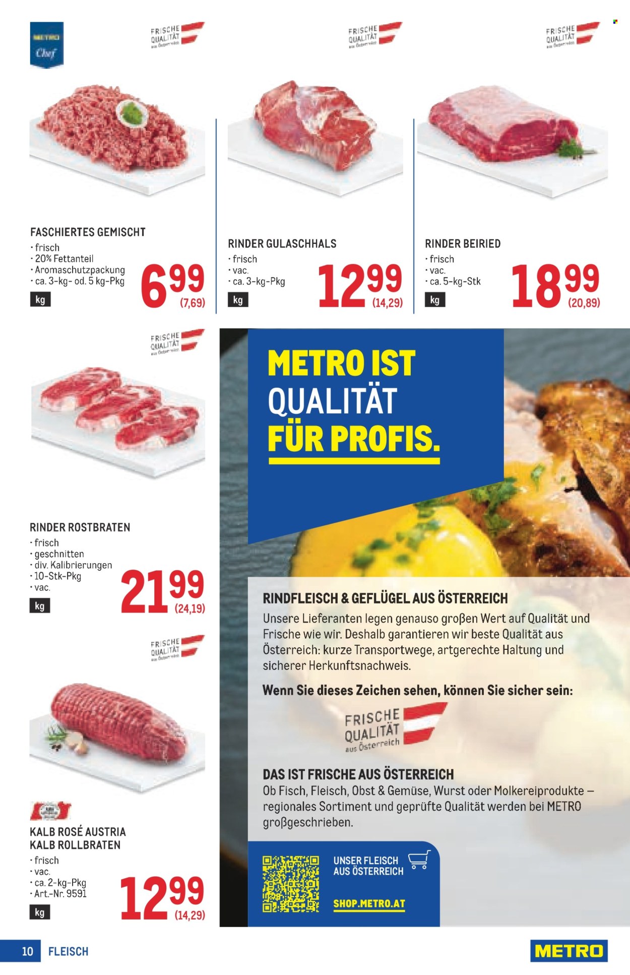 Angebote Metro - 21.8.2025 - 3.9.2025. Seite 10