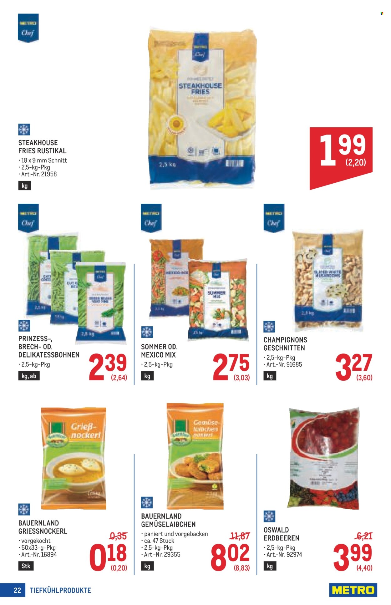 Angebote Metro - 21.8.2025 - 3.9.2025. Seite 22
