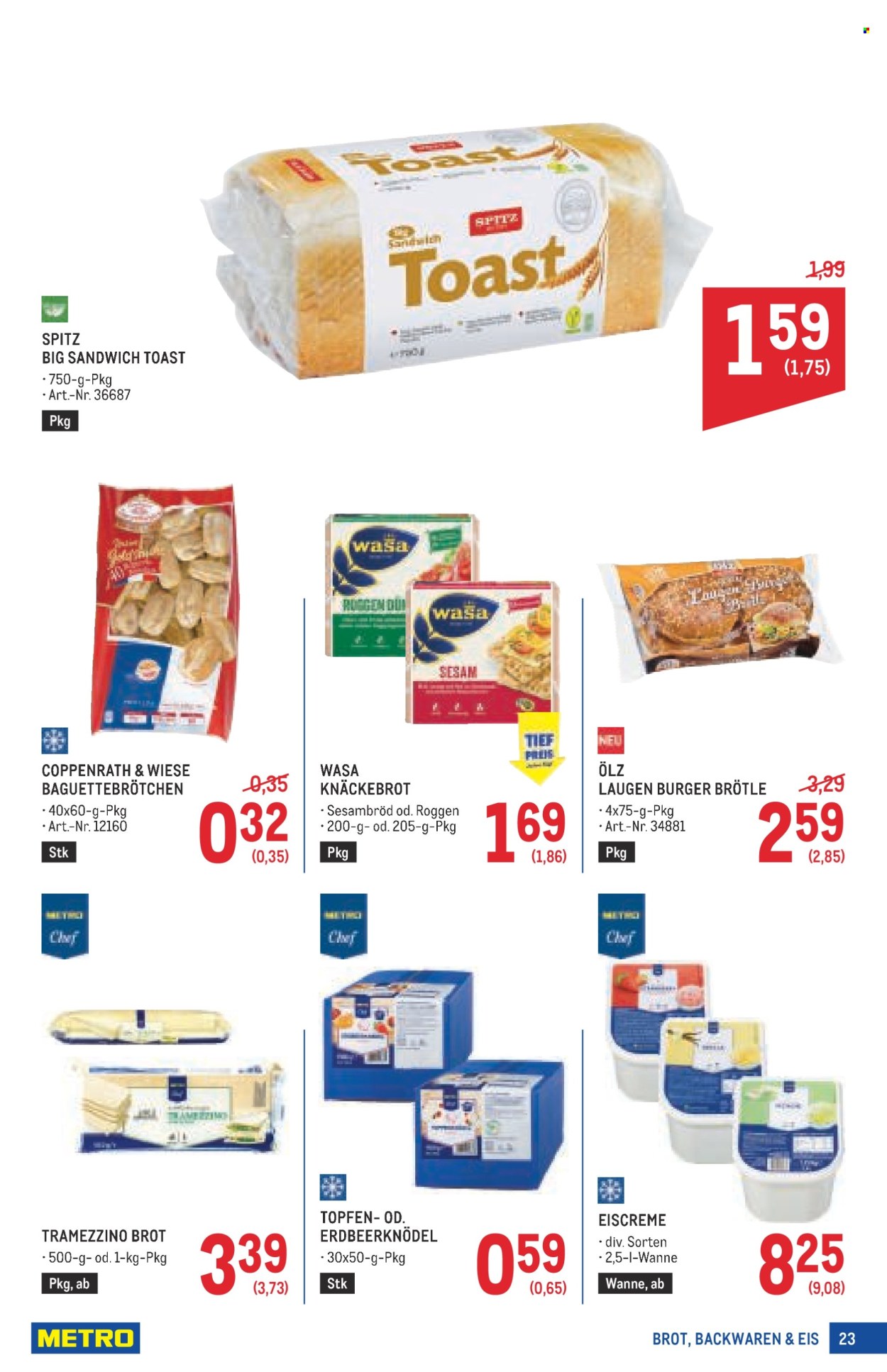 Angebote Metro - 21.8.2025 - 3.9.2025. Seite 23