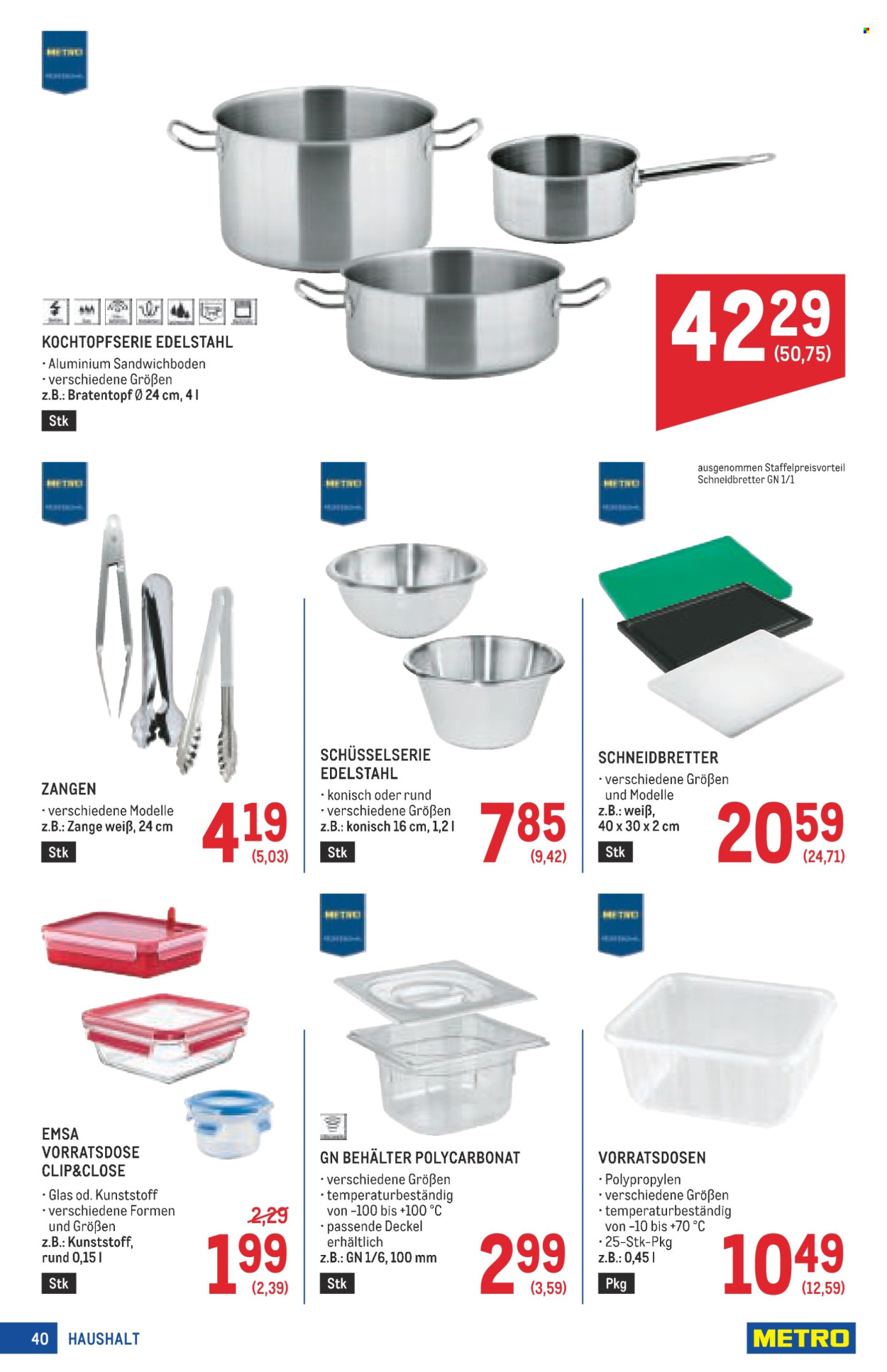 Angebote Metro - 21.8.2025 - 3.9.2025. Seite 40