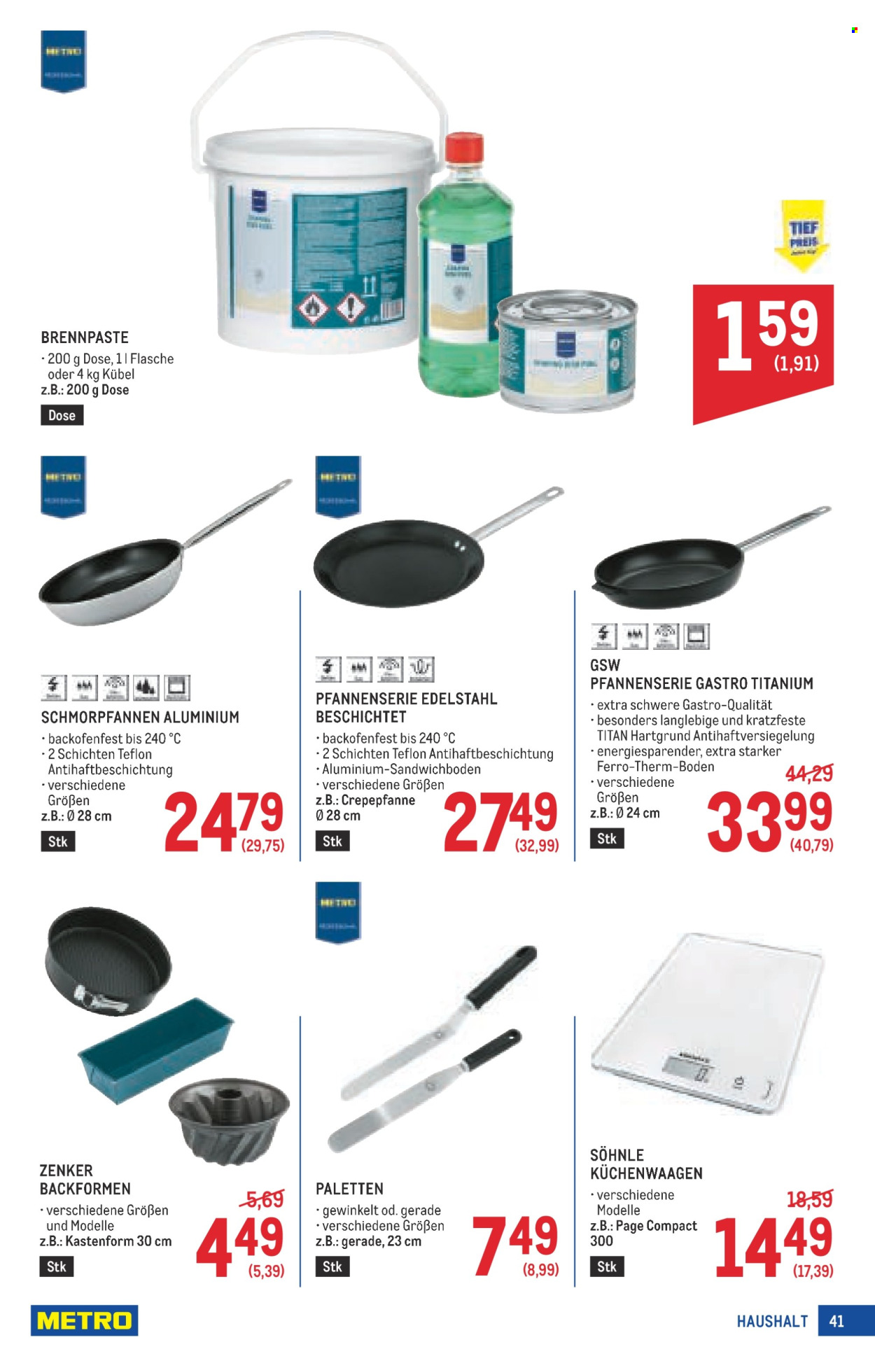 Angebote Metro - 21.8.2025 - 3.9.2025. Seite 41