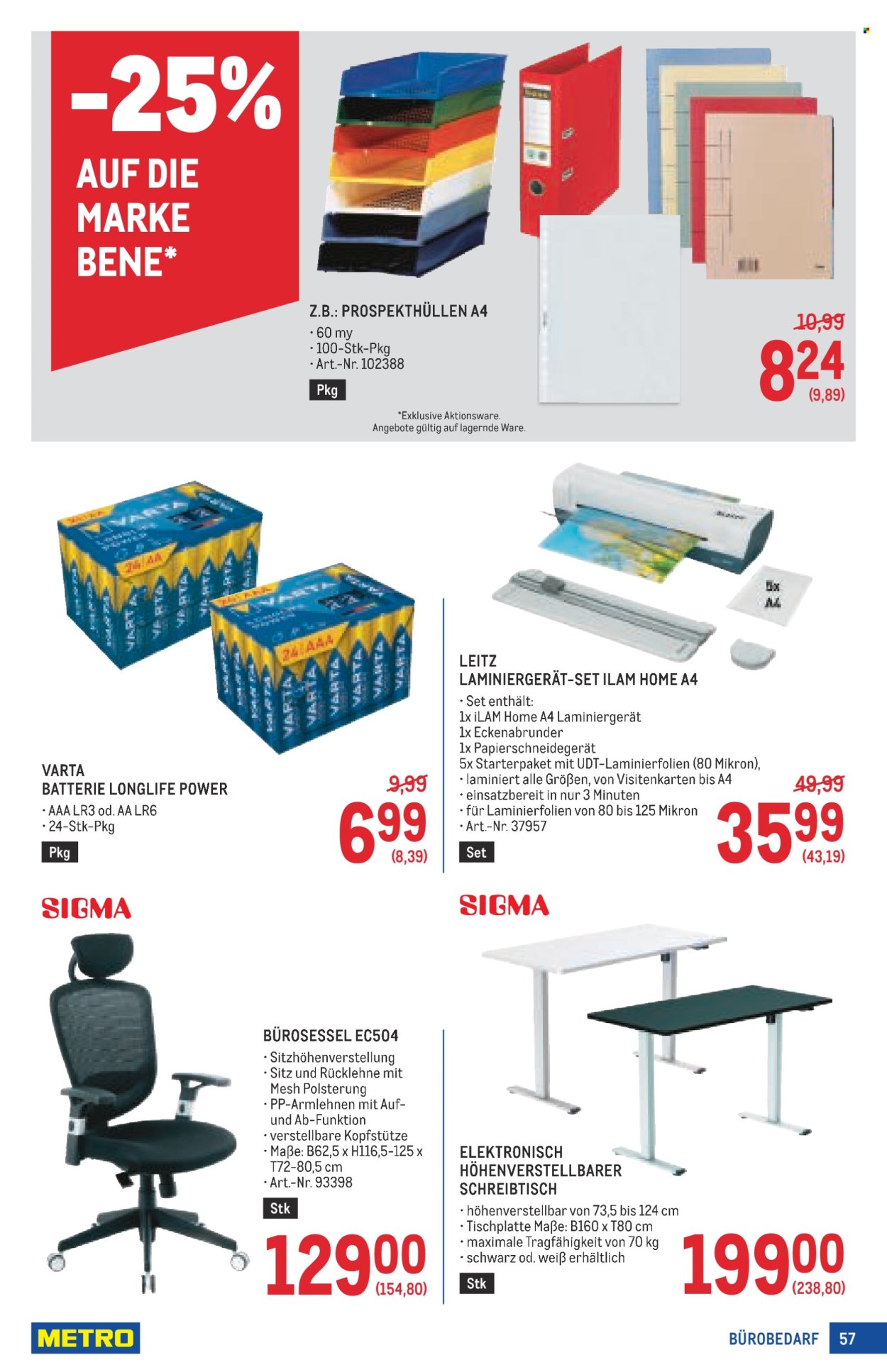 Angebote Metro - 21.8.2025 - 3.9.2025. Seite 57