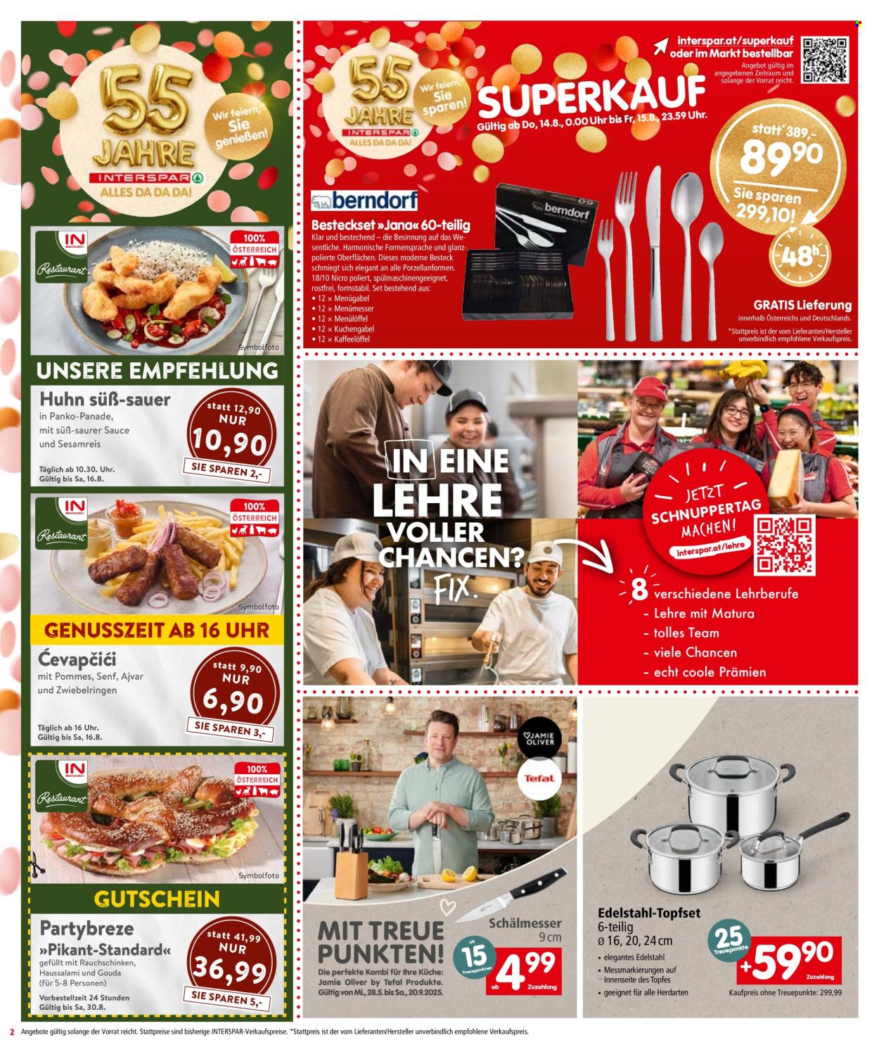 Angebote INTERSPAR - 14.8.2025 - 27.8.2025. Seite 2
