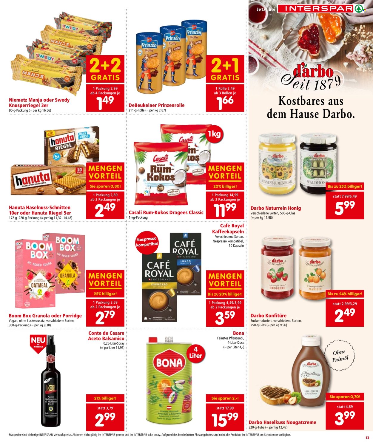 Angebote INTERSPAR - 14.8.2025 - 27.8.2025. Seite 13