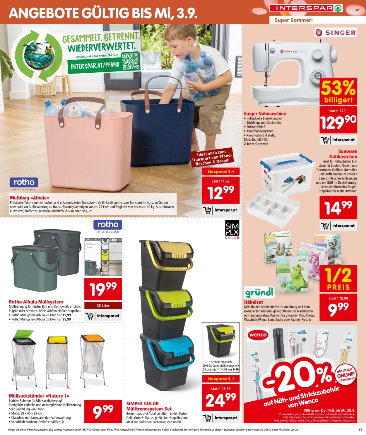 Angebote INTERSPAR - 14.8.2025 - 27.8.2025. Seite 17