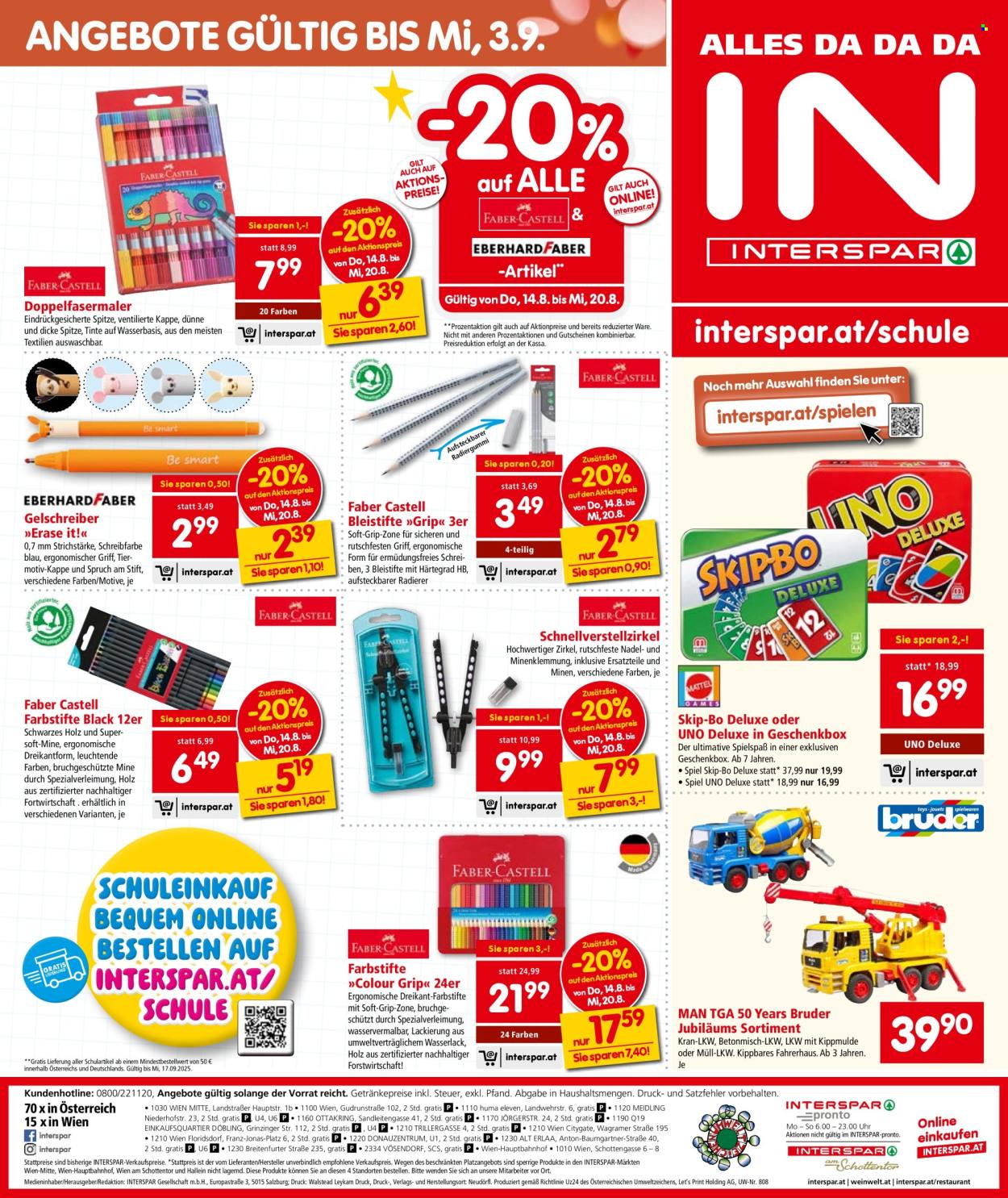 Angebote INTERSPAR - 14.8.2025 - 27.8.2025. Seite 20