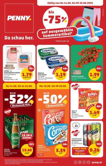 Angebote Penny - 14.8.2025 - 20.8.2025.