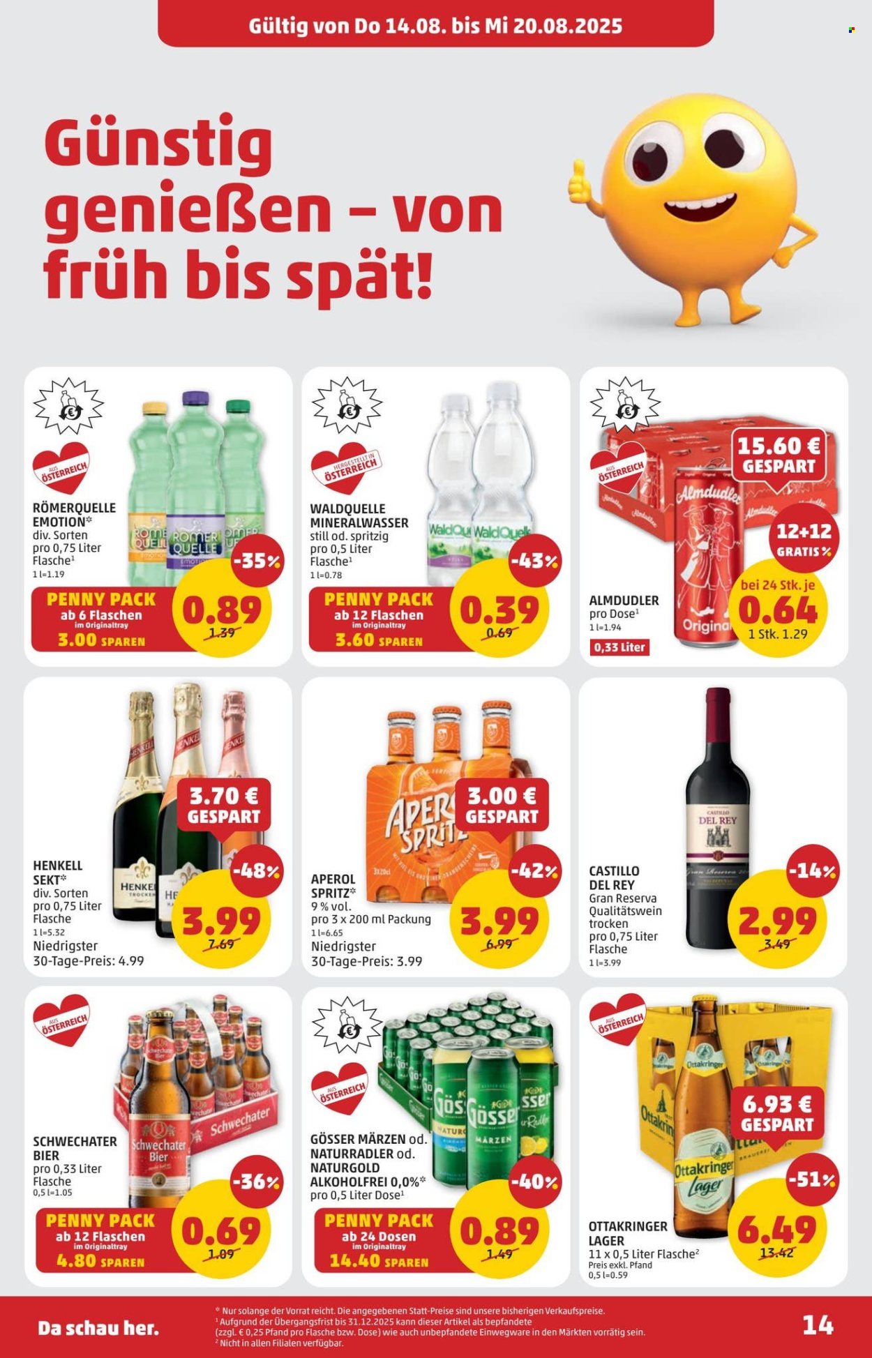 Angebote Penny - 14.8.2025 - 20.8.2025. Seite 14