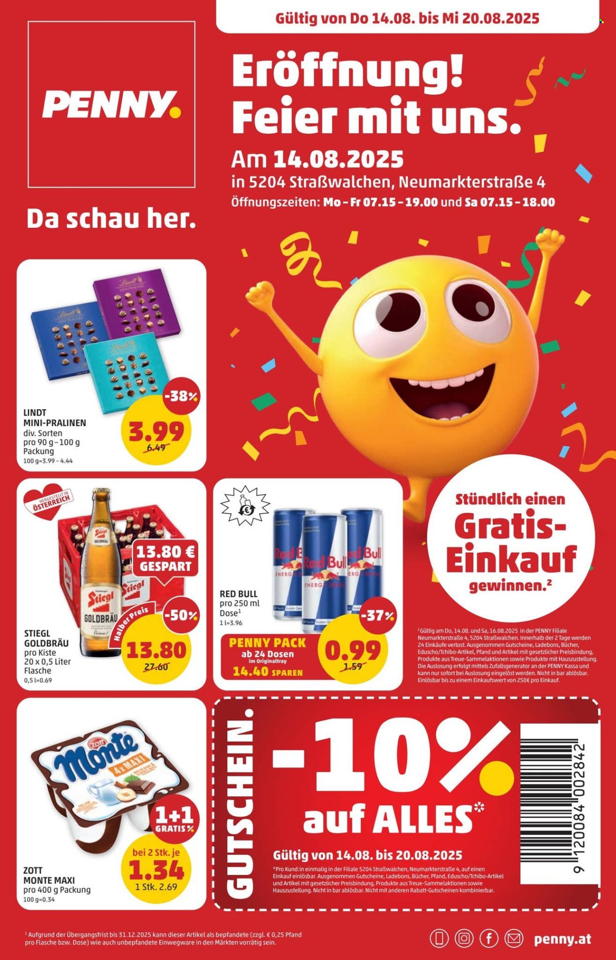 Angebote Penny - 14.8.2025 - 20.8.2025. Seite 1