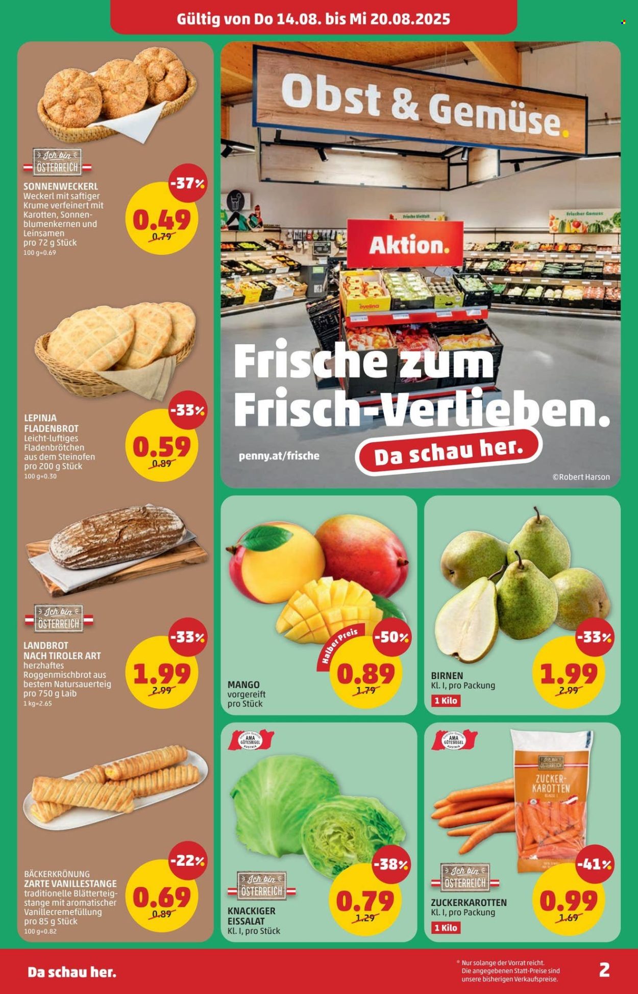 Angebote Penny - 14.8.2025 - 20.8.2025. Seite 2