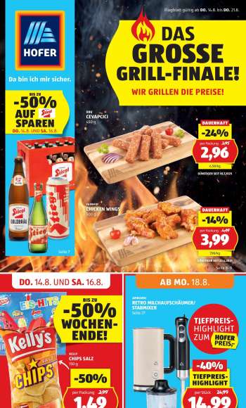 Angebote Hofer - 14.8.2025 - 21.8.2025.